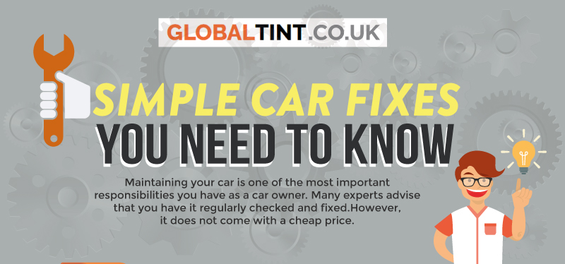 Simple Car Fixes You Need To Know (Infographic)