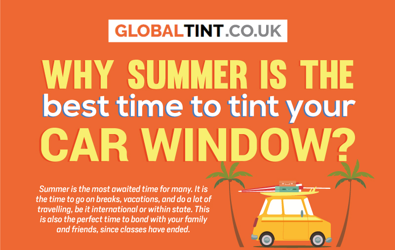 Why Summer is the Best Time to Tint your Car Window? (Infographic)