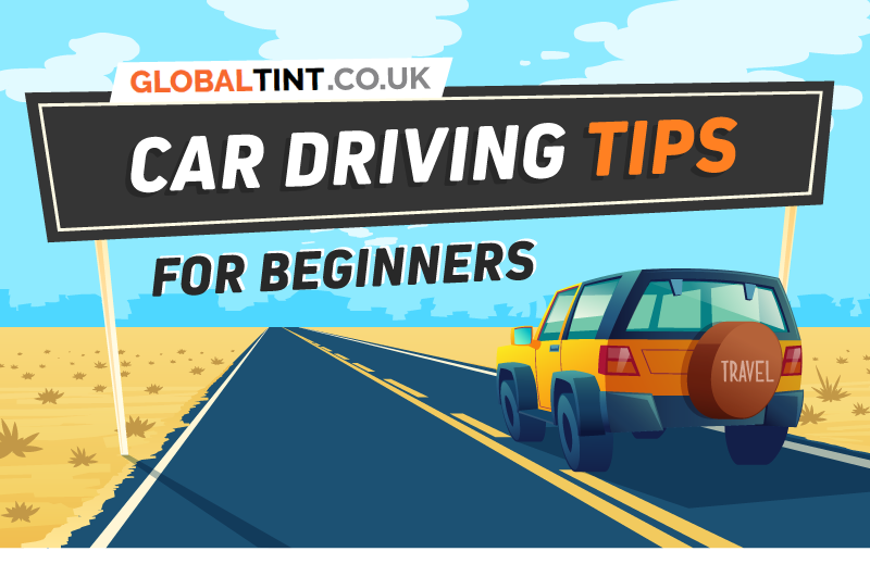 Car Driving Tips for Beginners (Infographic)