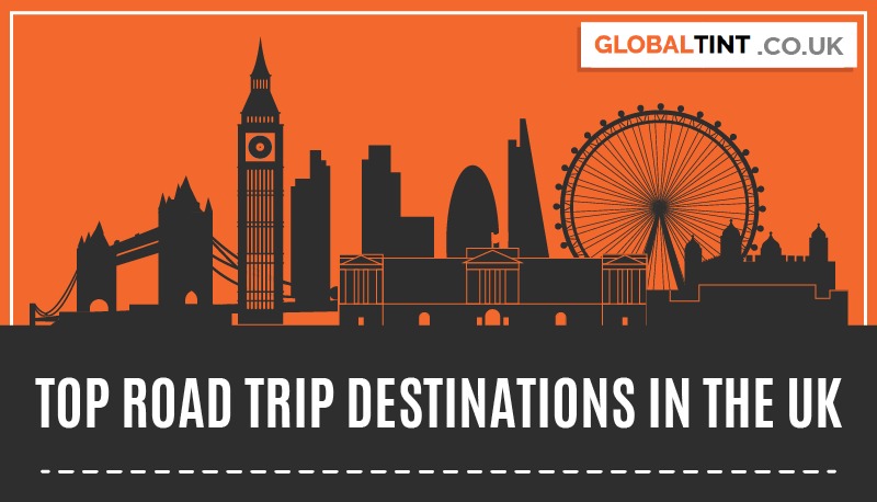 Top Road Trip Destinations in the UK (Infographic)