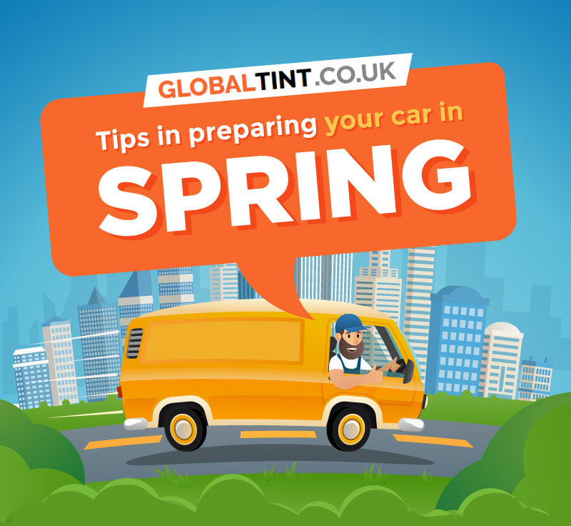 Tips in Preparing Your Car in Spring (Infographic)