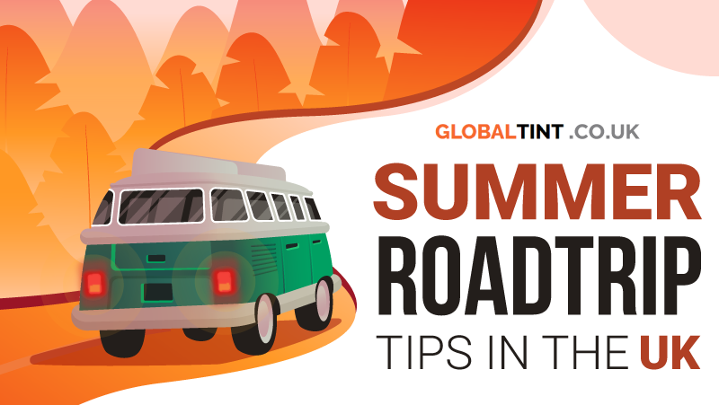 Summer Roadtrip Tips in the UK (Infographic)