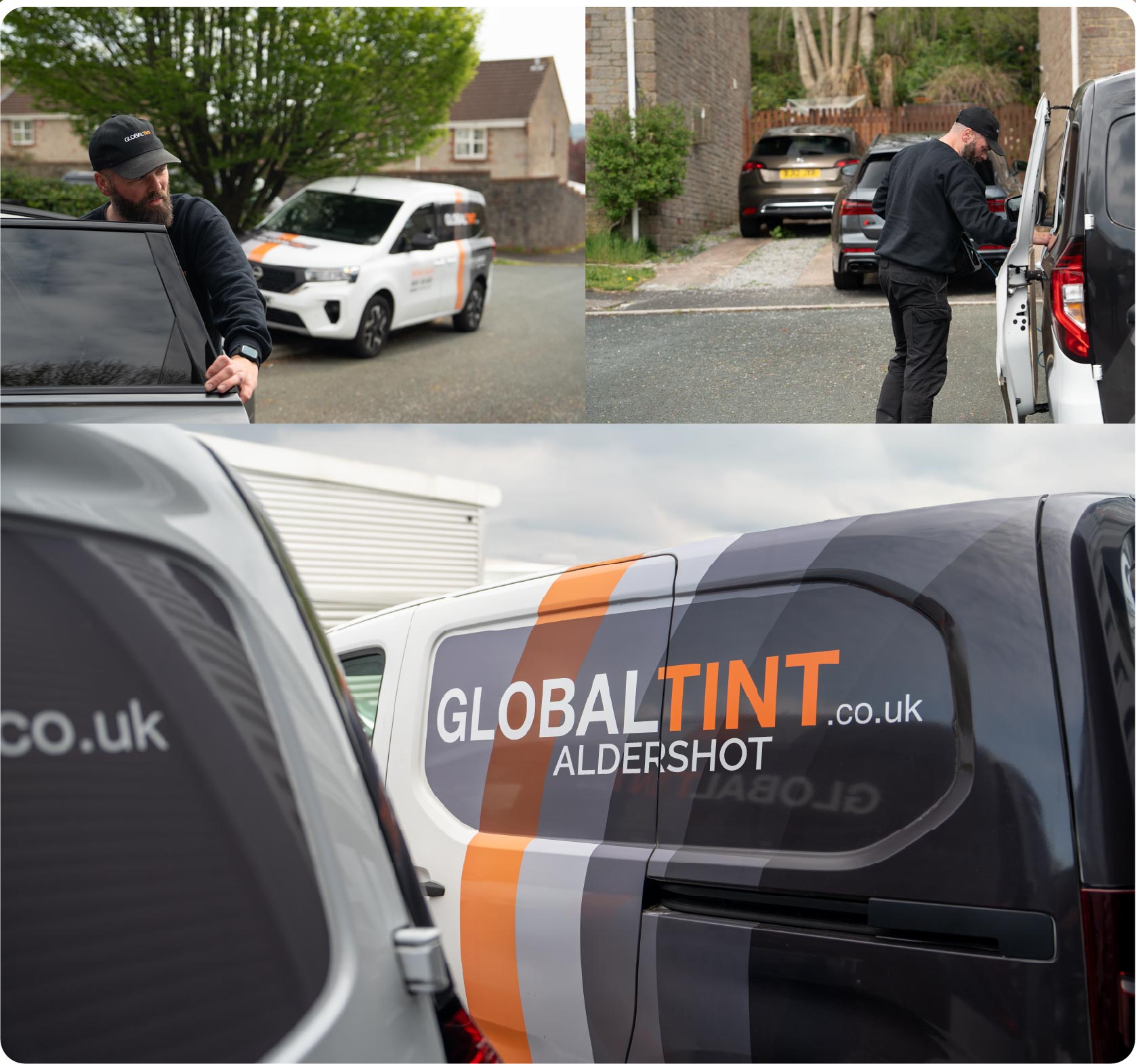 Mobile Window Tinting Expert Working in Aldershot