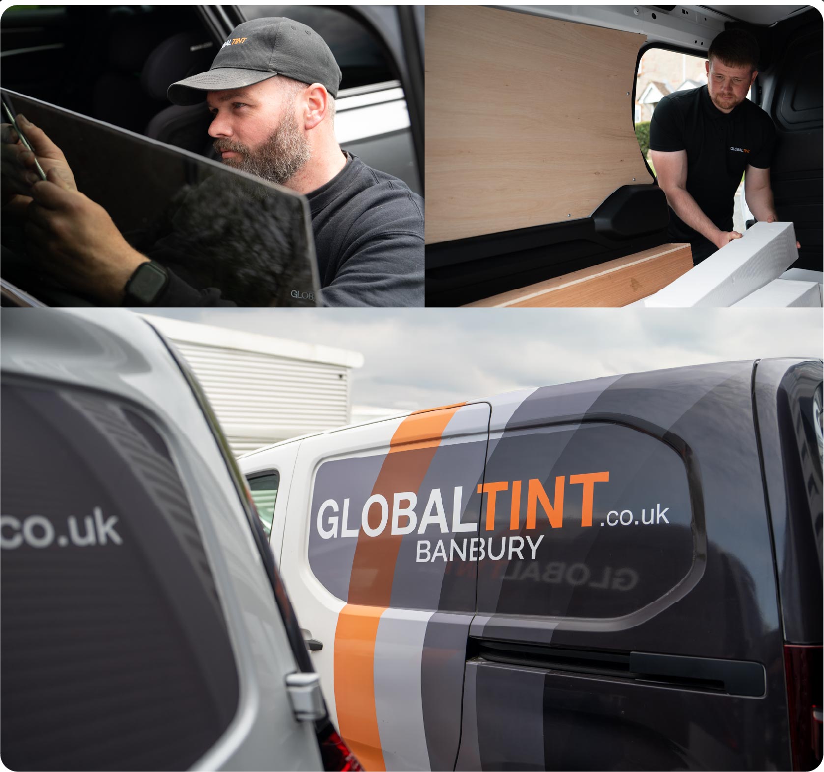 Mobile Window Tinting Expert Working in Banbury