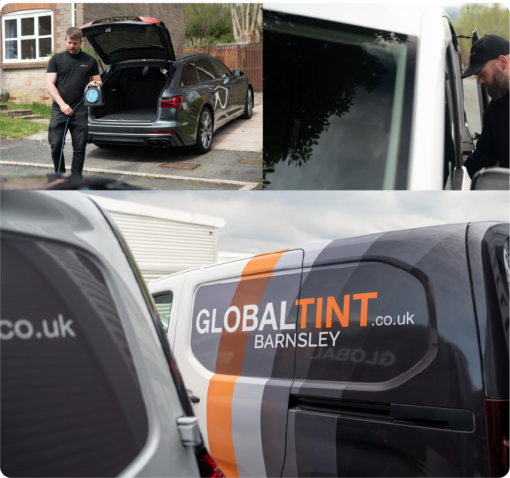 Mobile Window Tinting Expert Working in Barnsley