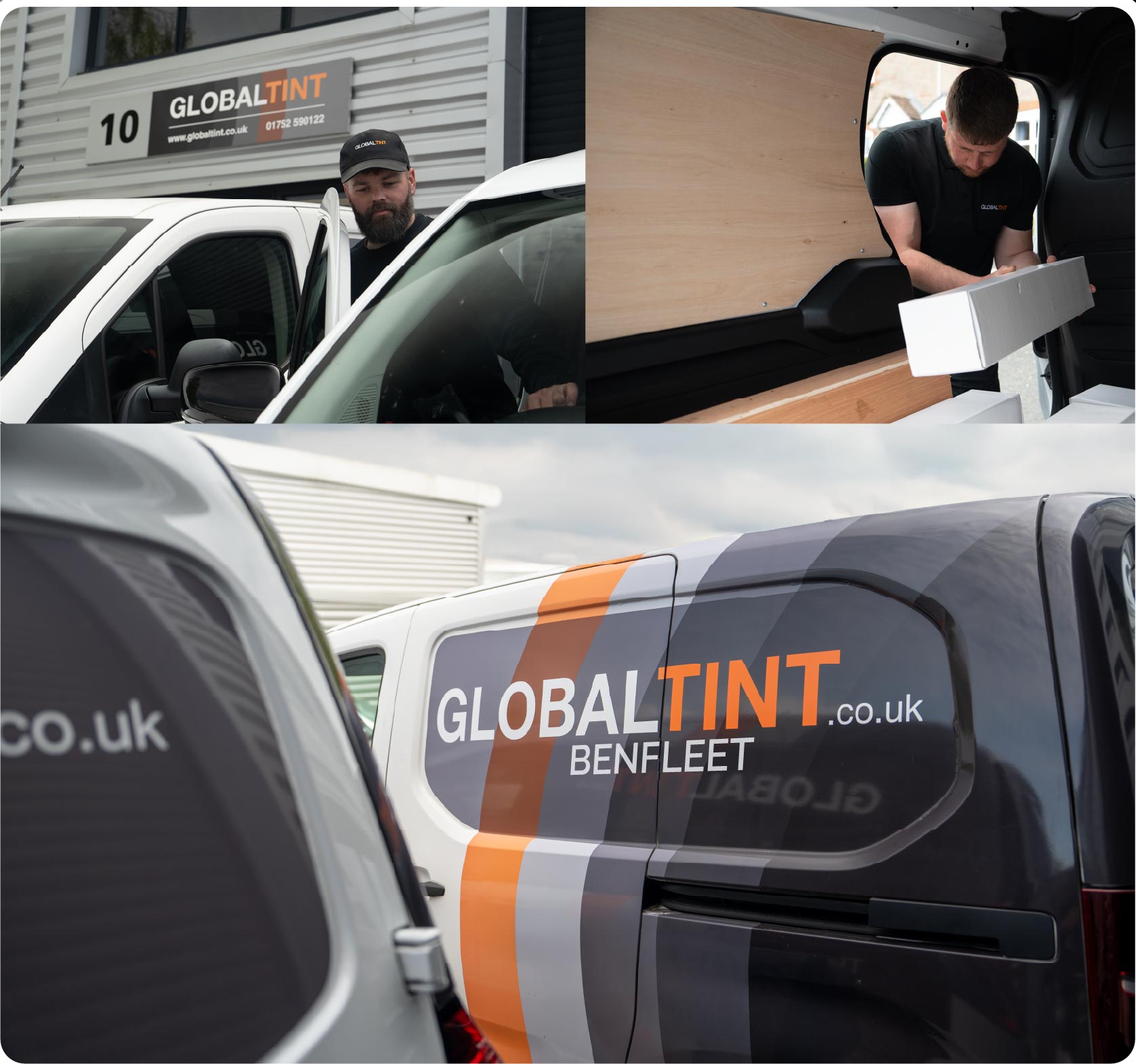Mobile Window Tinting Expert Working in Benfleet