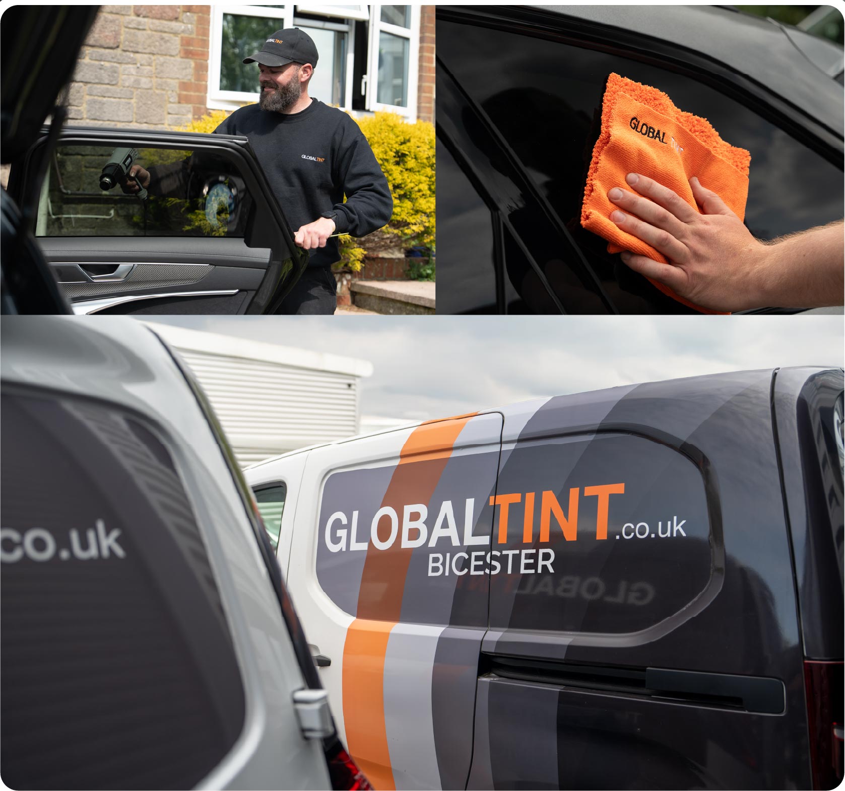 Mobile Window Tinting Expert Working in Bicester