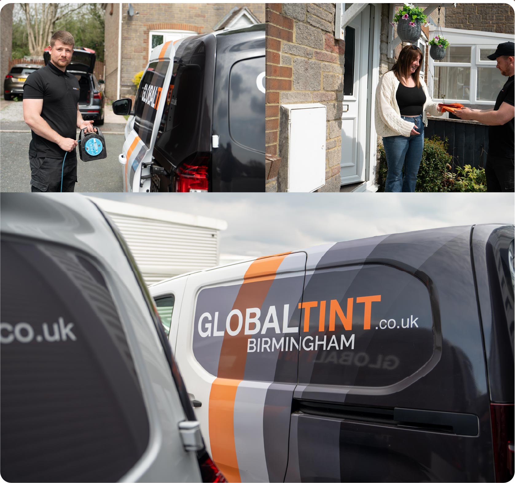 Mobile Window Tinting Expert Working in Birmingham