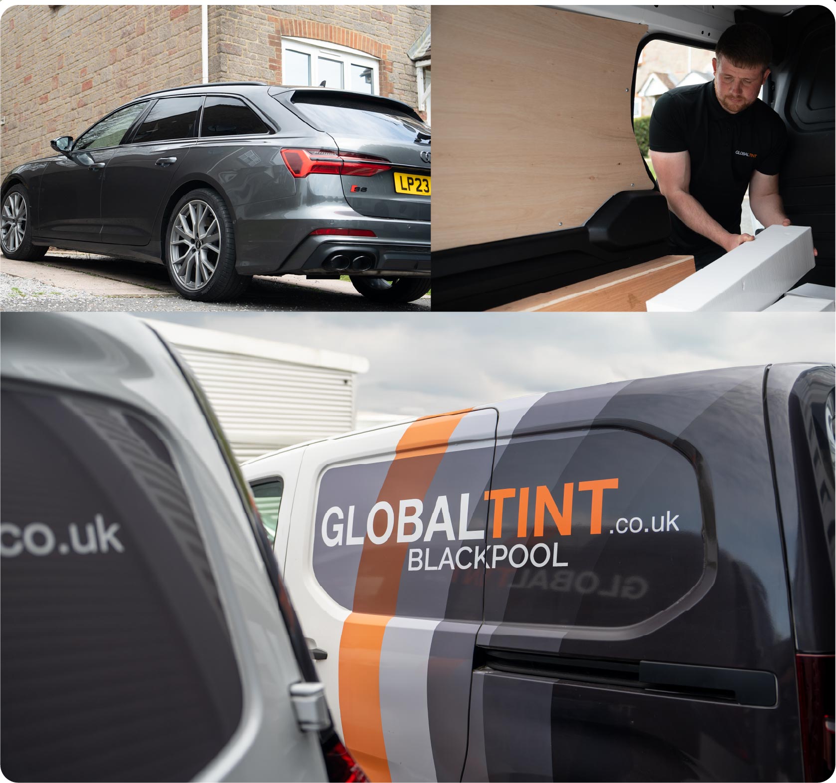 Mobile Window Tinting Expert Working in Blackpool