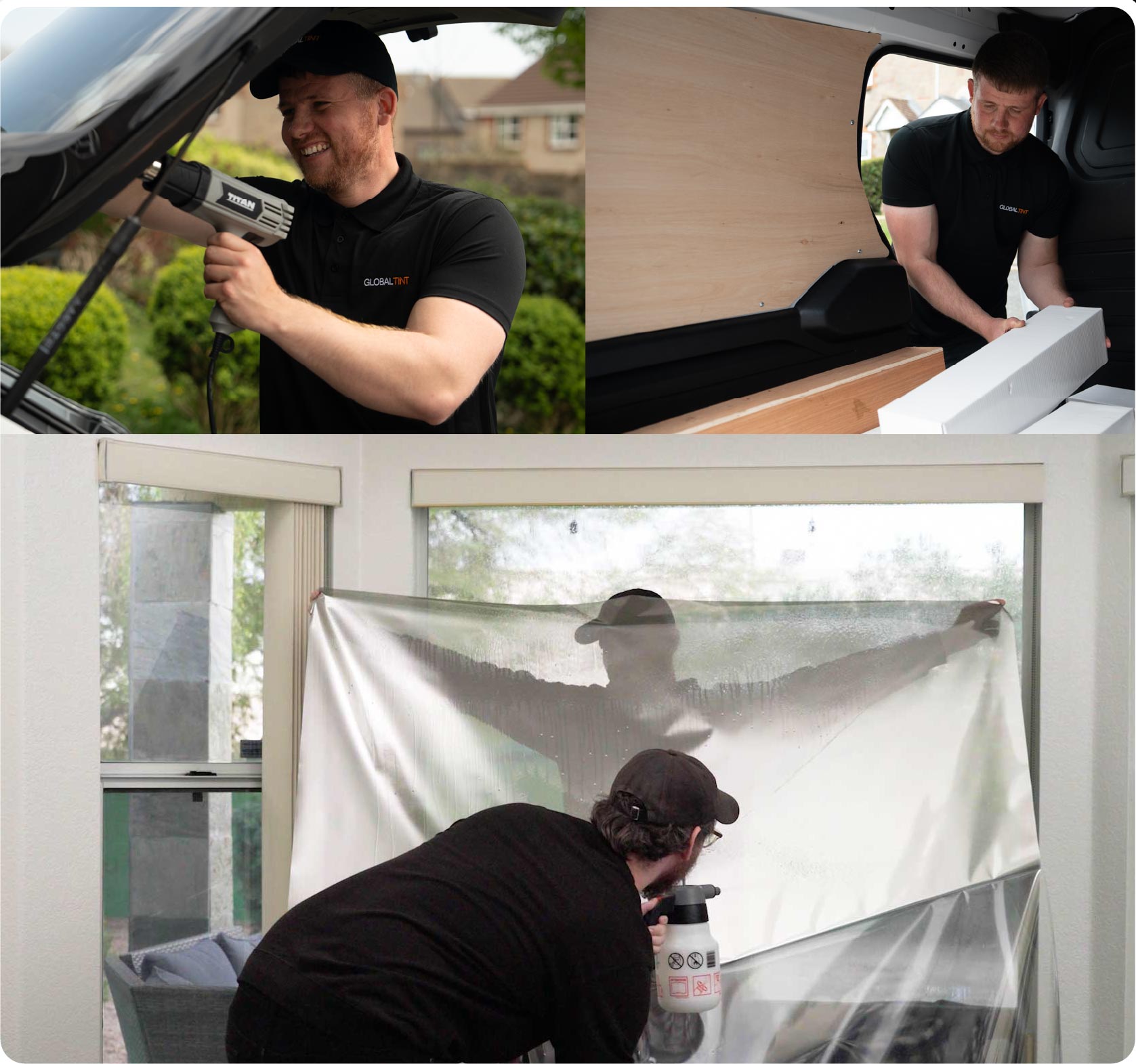 Home Window Film Expert Working in Bolton