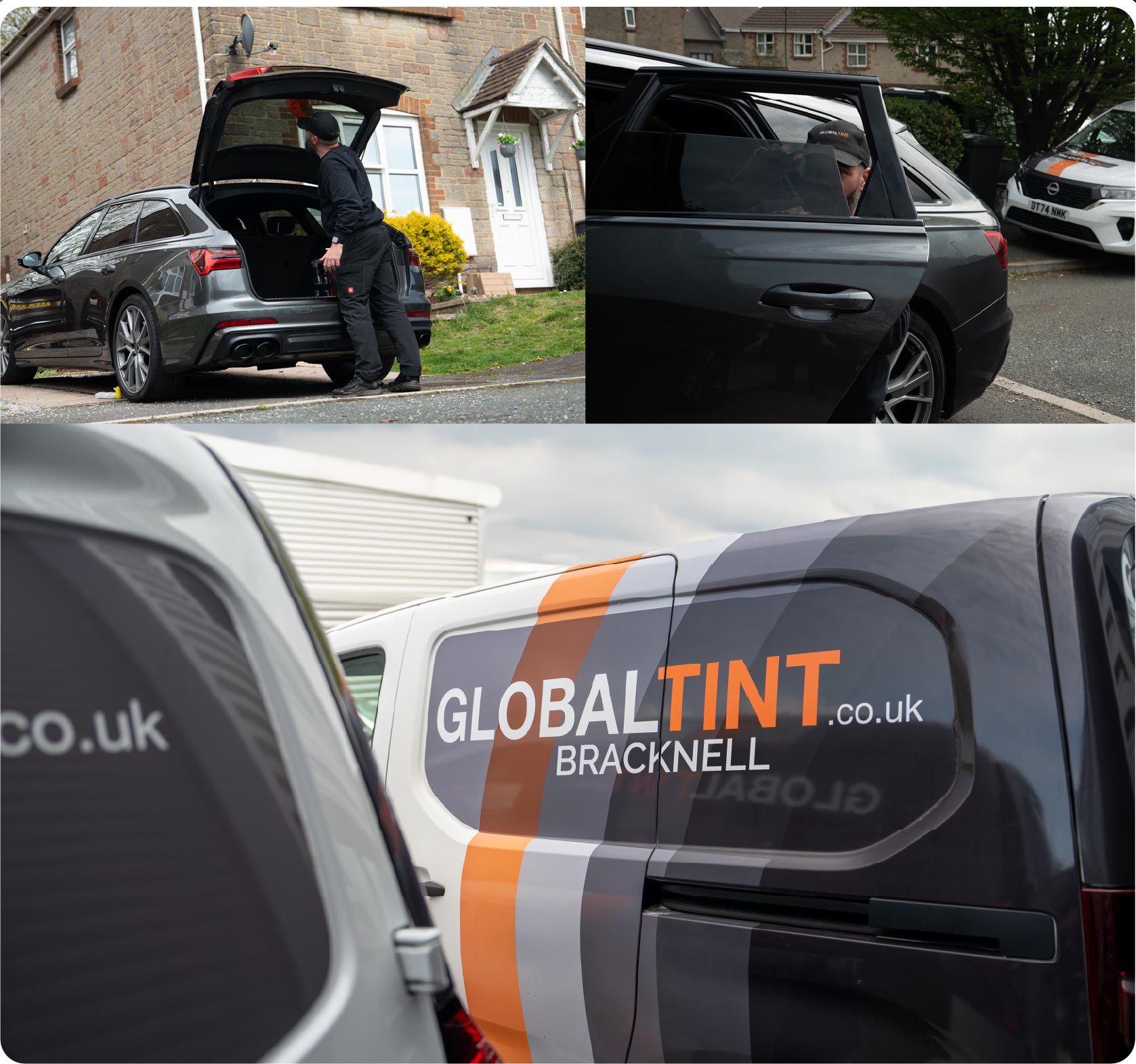 Mobile Window Tinting Expert Working in Bracknell