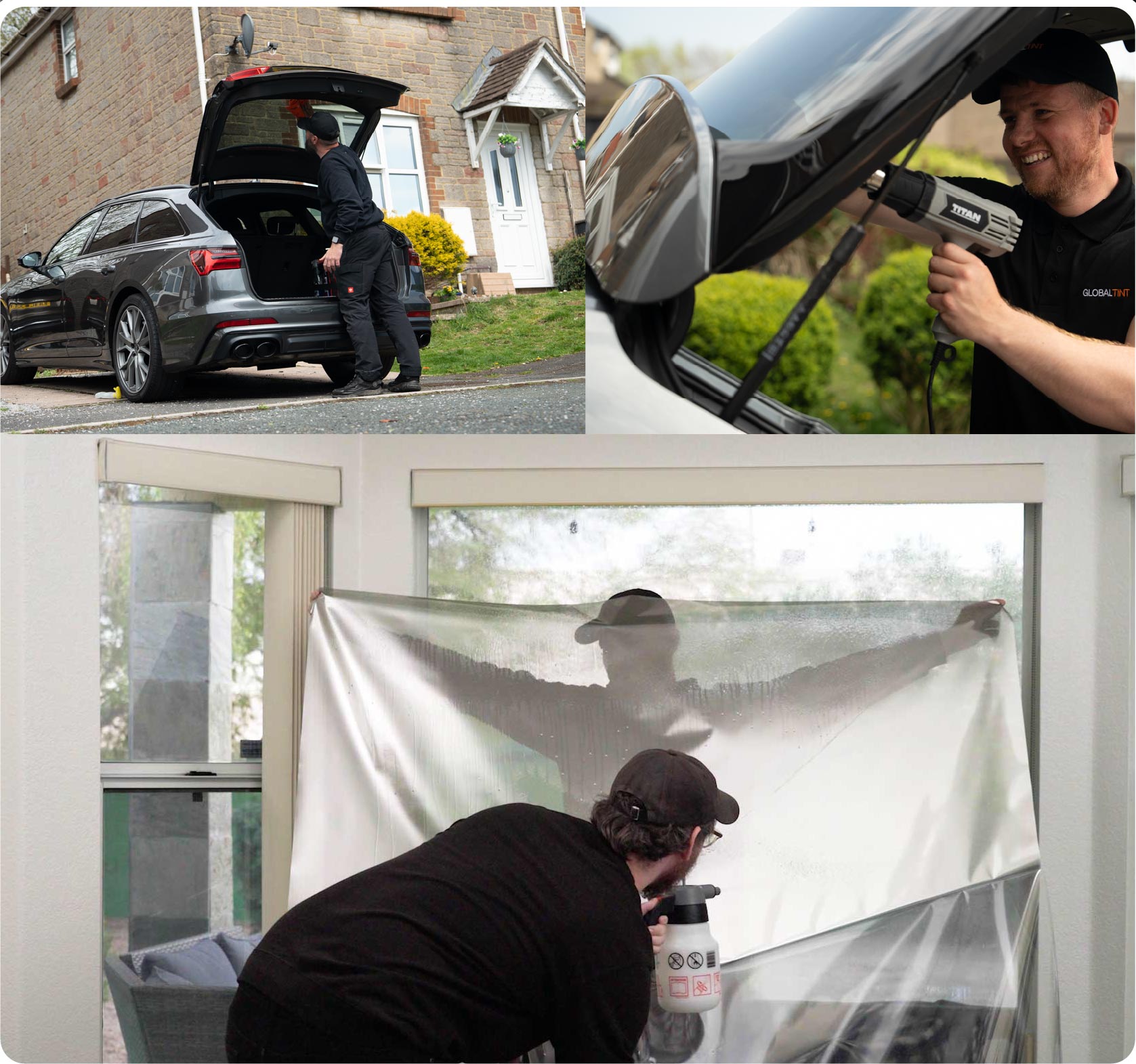 Home Window Film Expert Working in Braintree