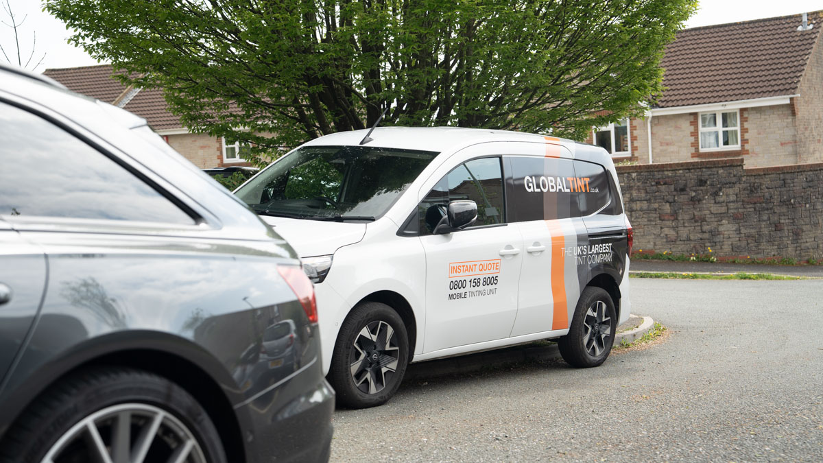 Mobile Tinting Technician from Bridgwater Working On-Site