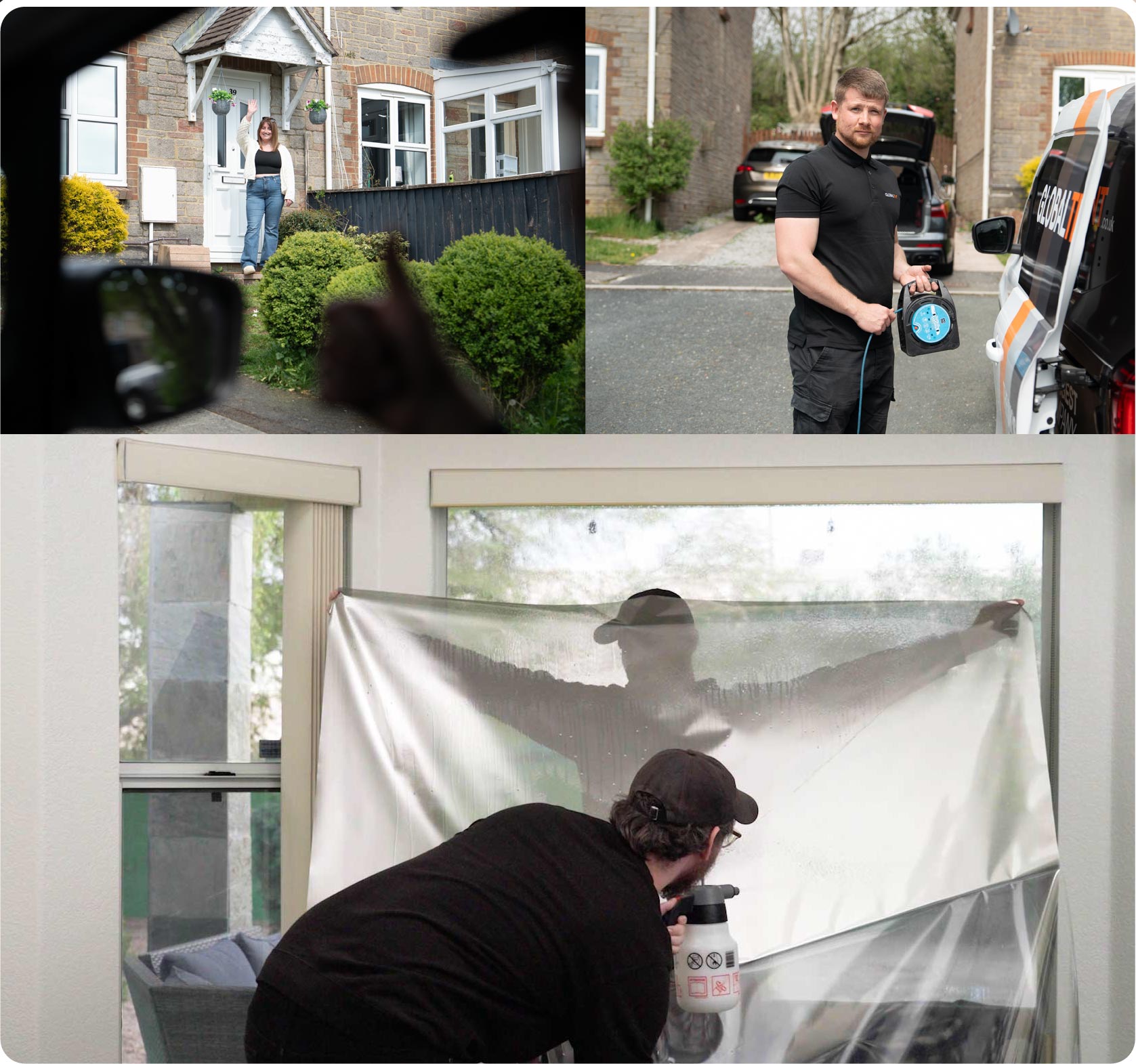 Home Window Film Expert Working in Bromsgrove