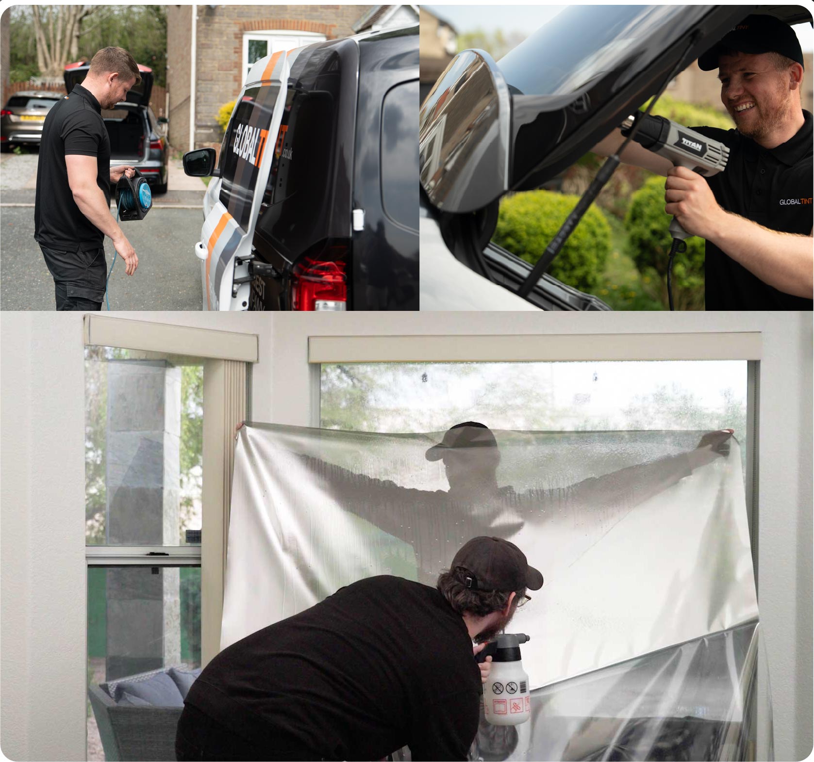 Home Window Film Expert Working in Bruton