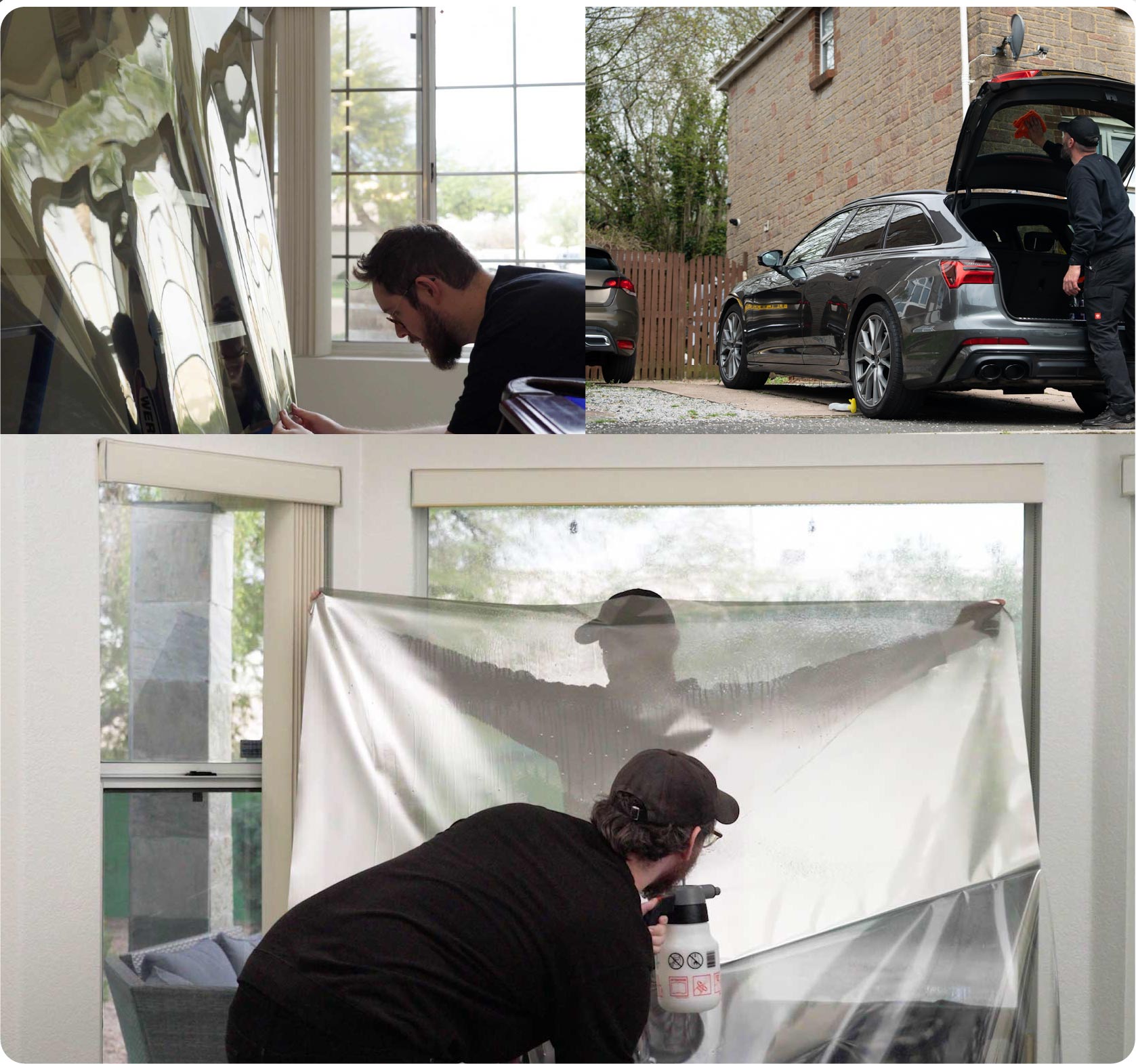 Home Window Film Expert Working in Burnley