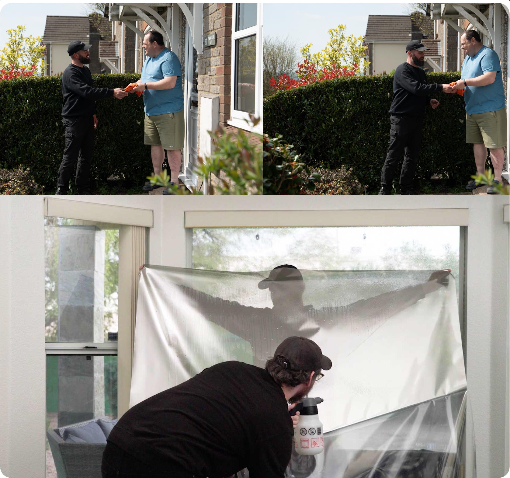 Home Window Film Expert Working in Bury St Edmunds