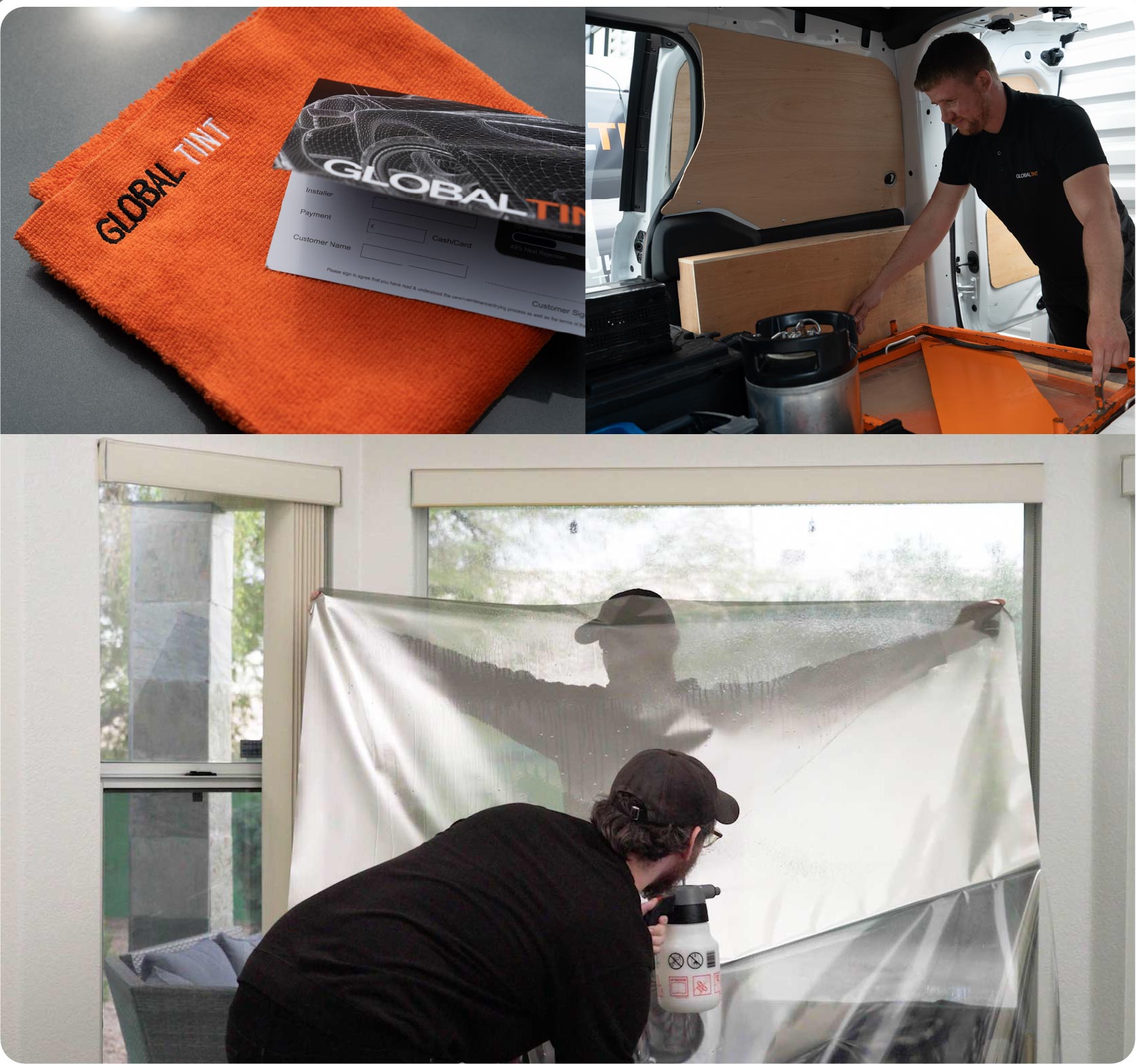 Home Window Film Expert Working in Bury