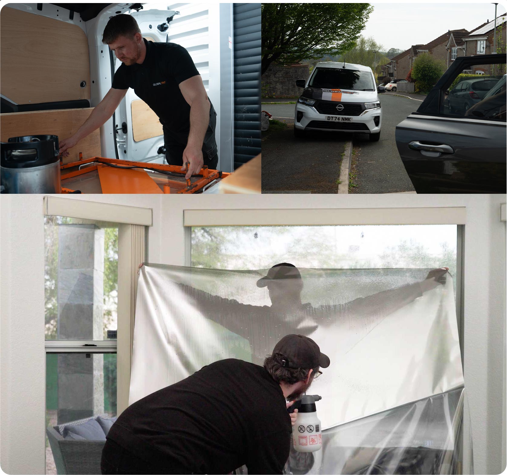 Home Window Film Expert Working in Cardiff