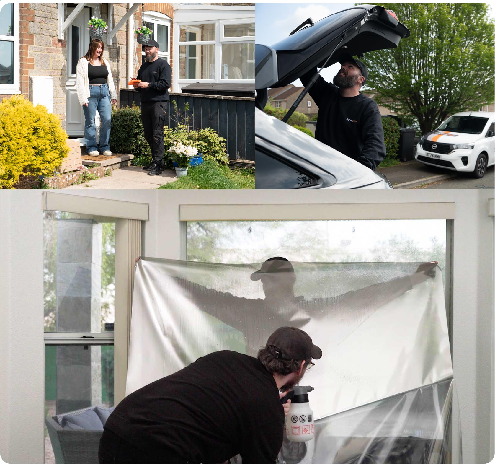 Home Window Film Expert Working in Cheltenham