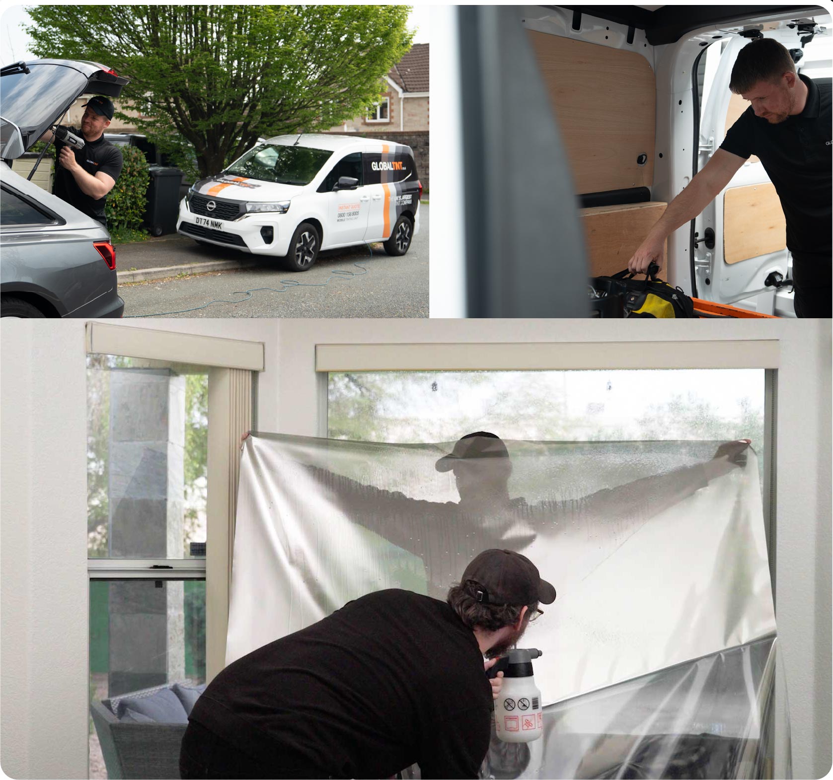 Home Window Film Expert Working in Chester