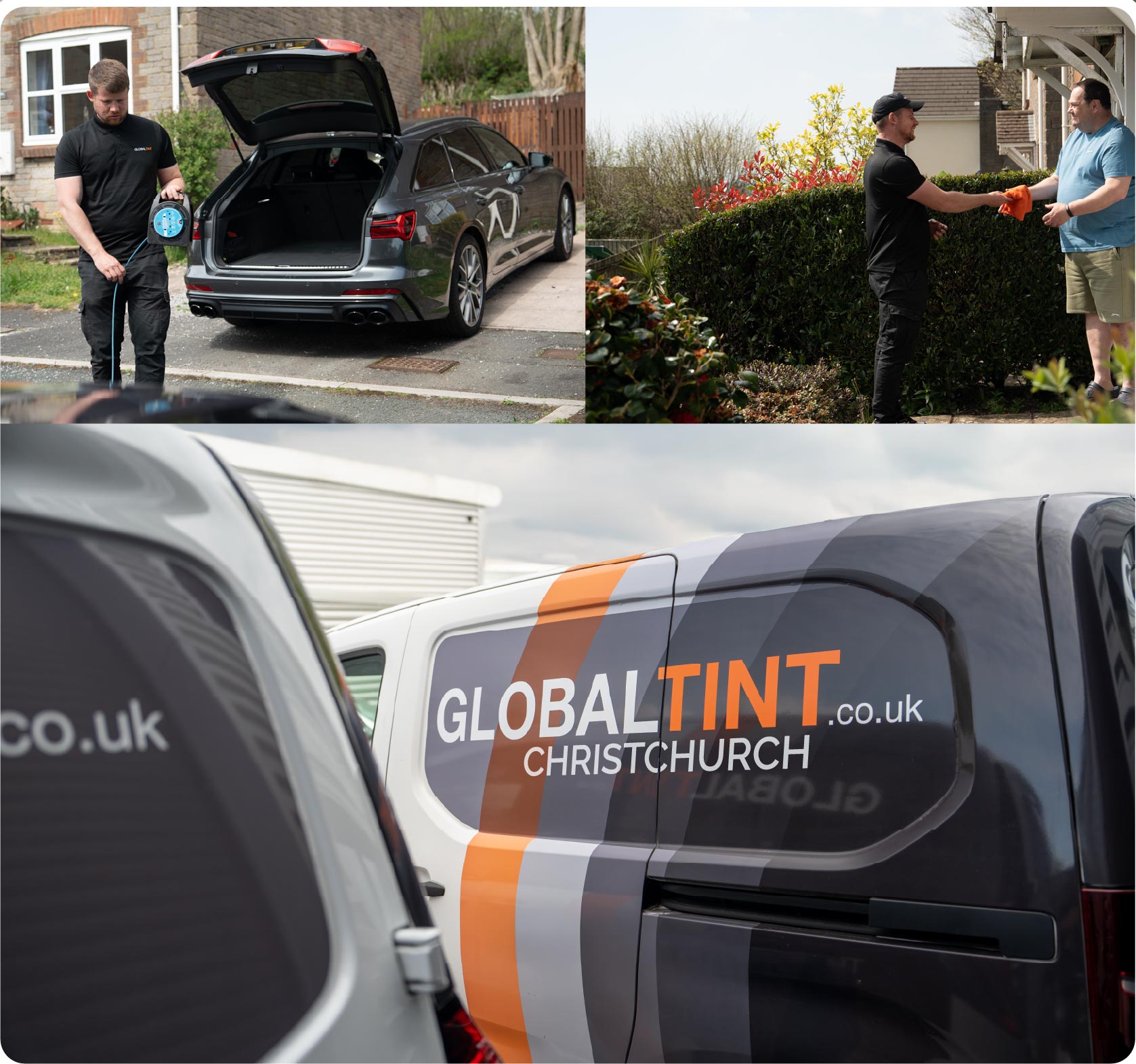 Mobile Window Tinting Expert Working in Christchurch