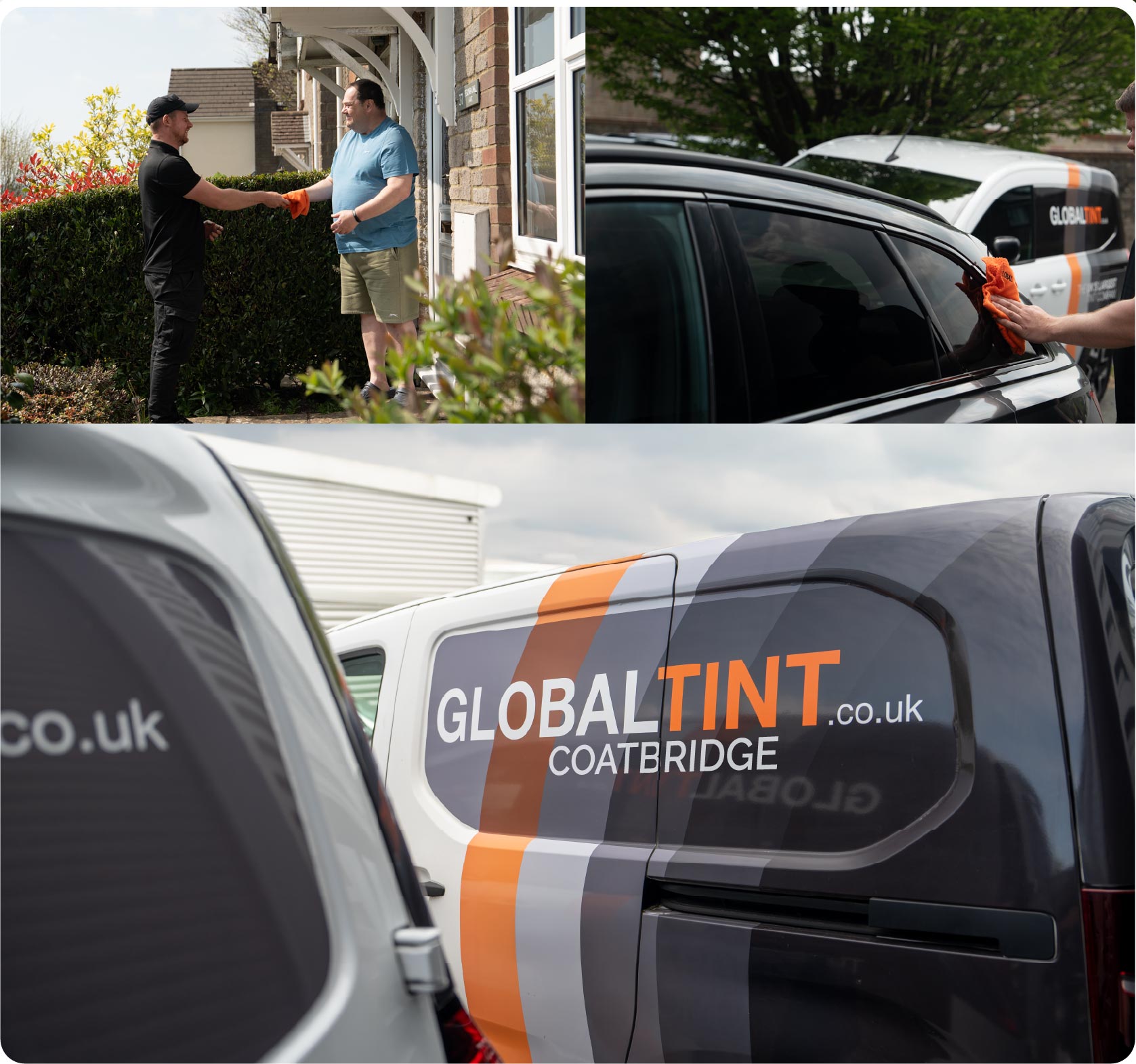 Mobile Window Tinting Expert Working in Coatbridge