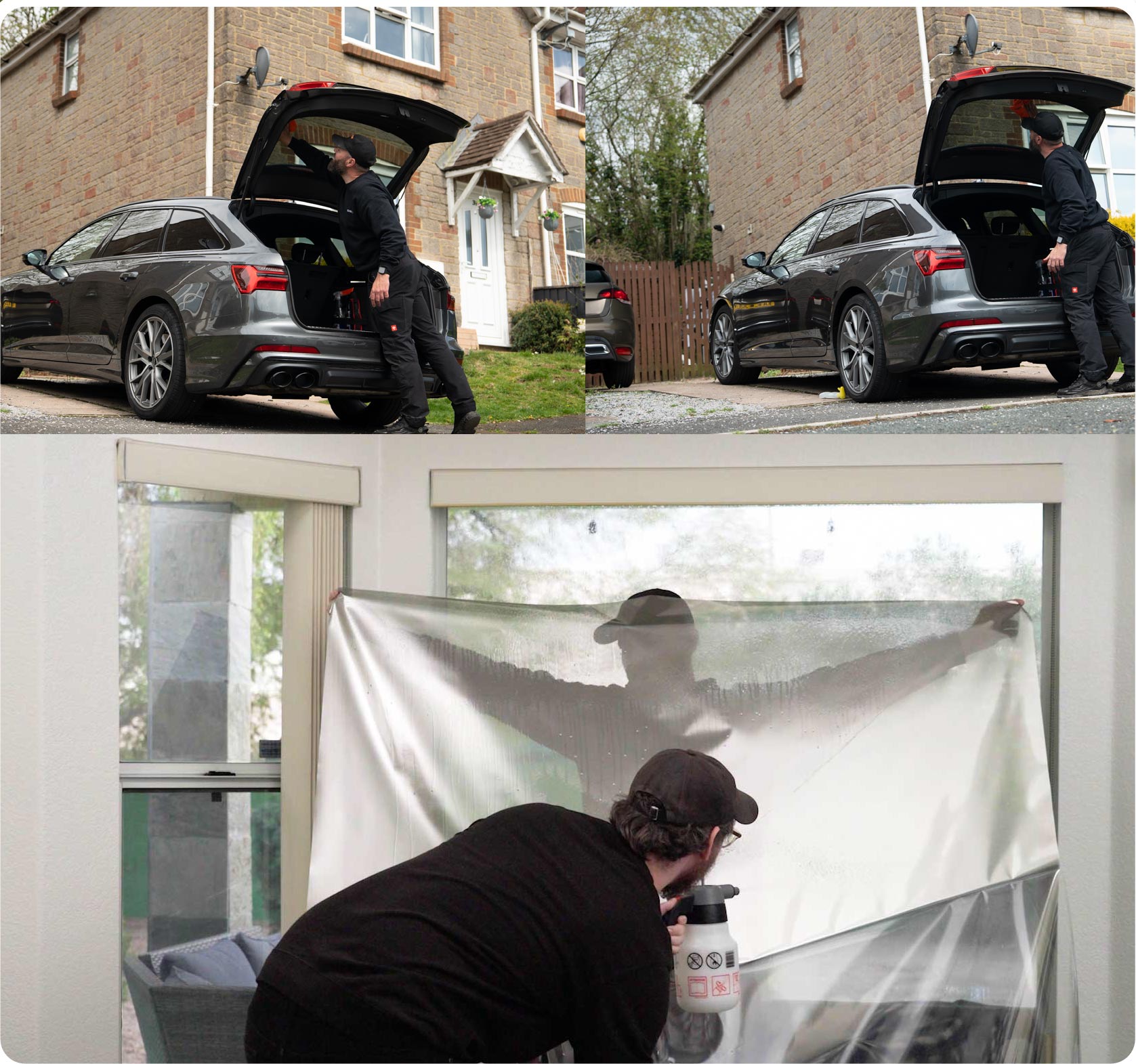 Home Window Film Expert Working in Corby