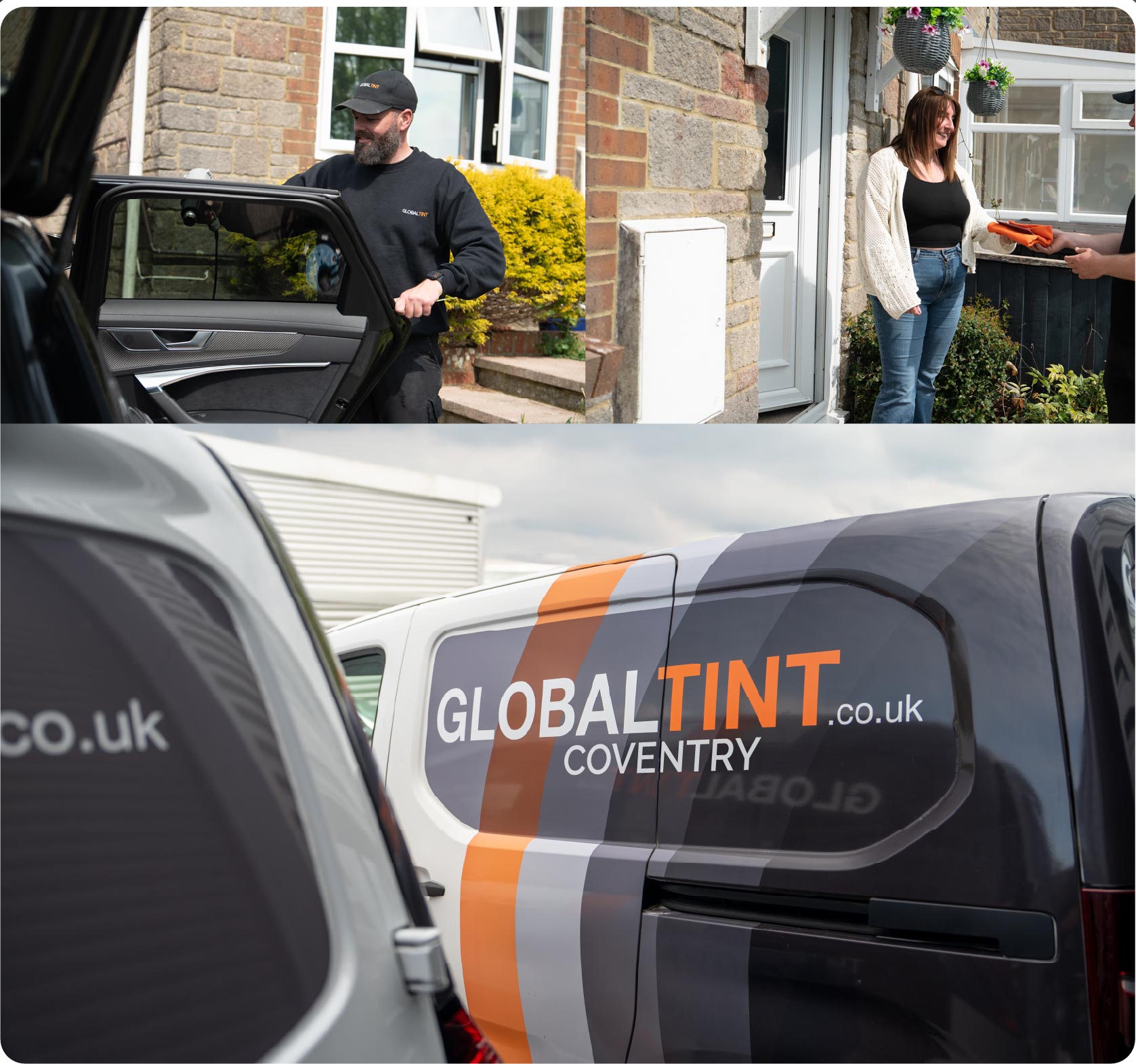 Mobile Window Tinting Expert Working in Coventry