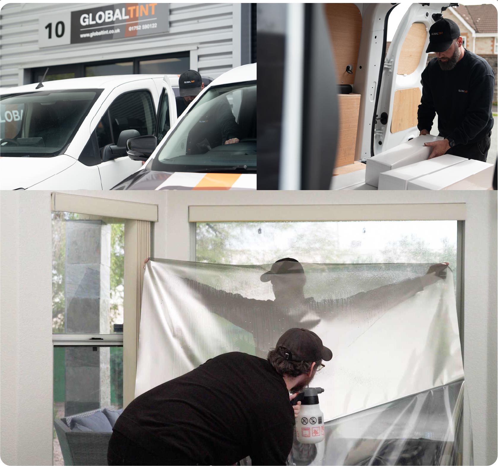 Home Window Film Expert Working in Crewe