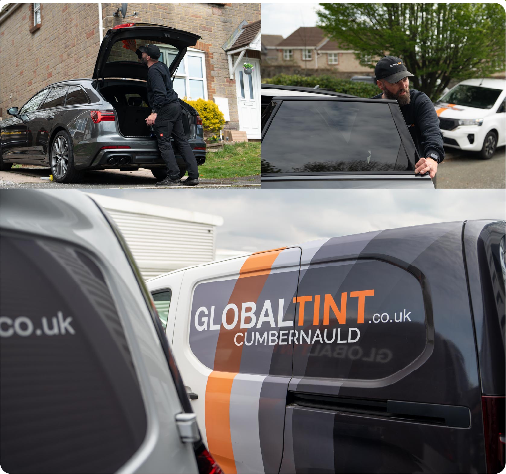 Mobile Window Tinting Expert Working in Cumbernauld