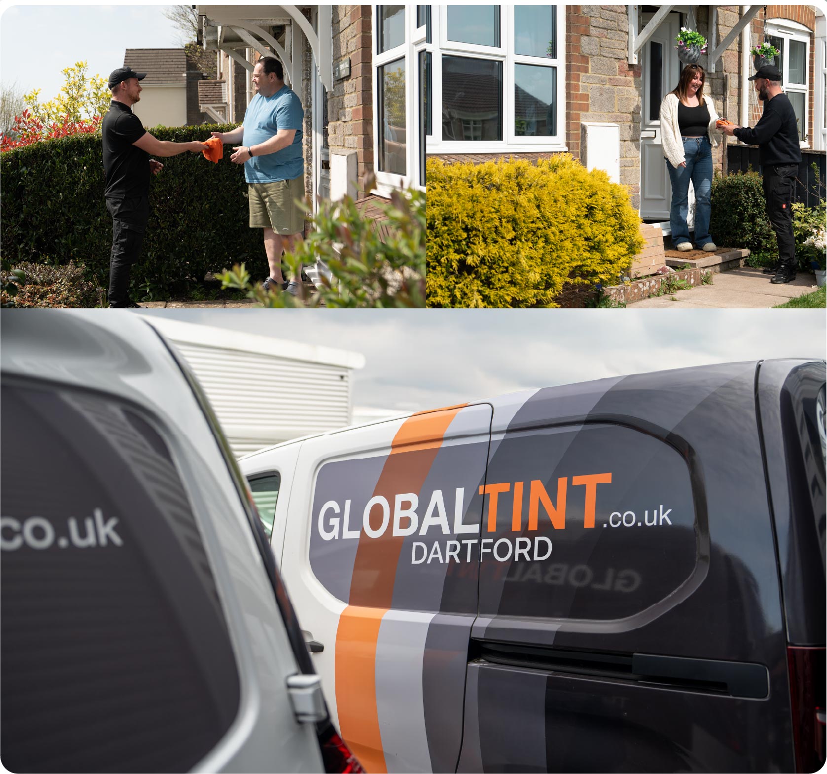 Mobile Window Tinting Expert Working in Dartford
