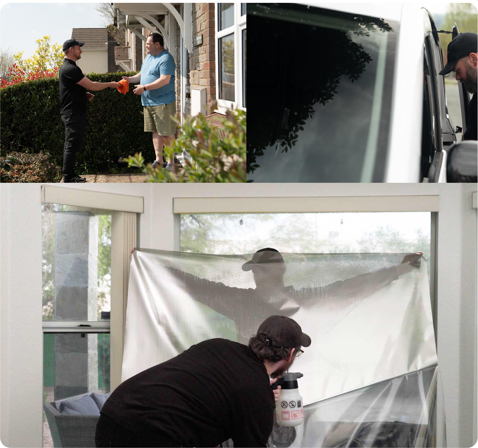 Home Window Film Expert Working in Doncaster