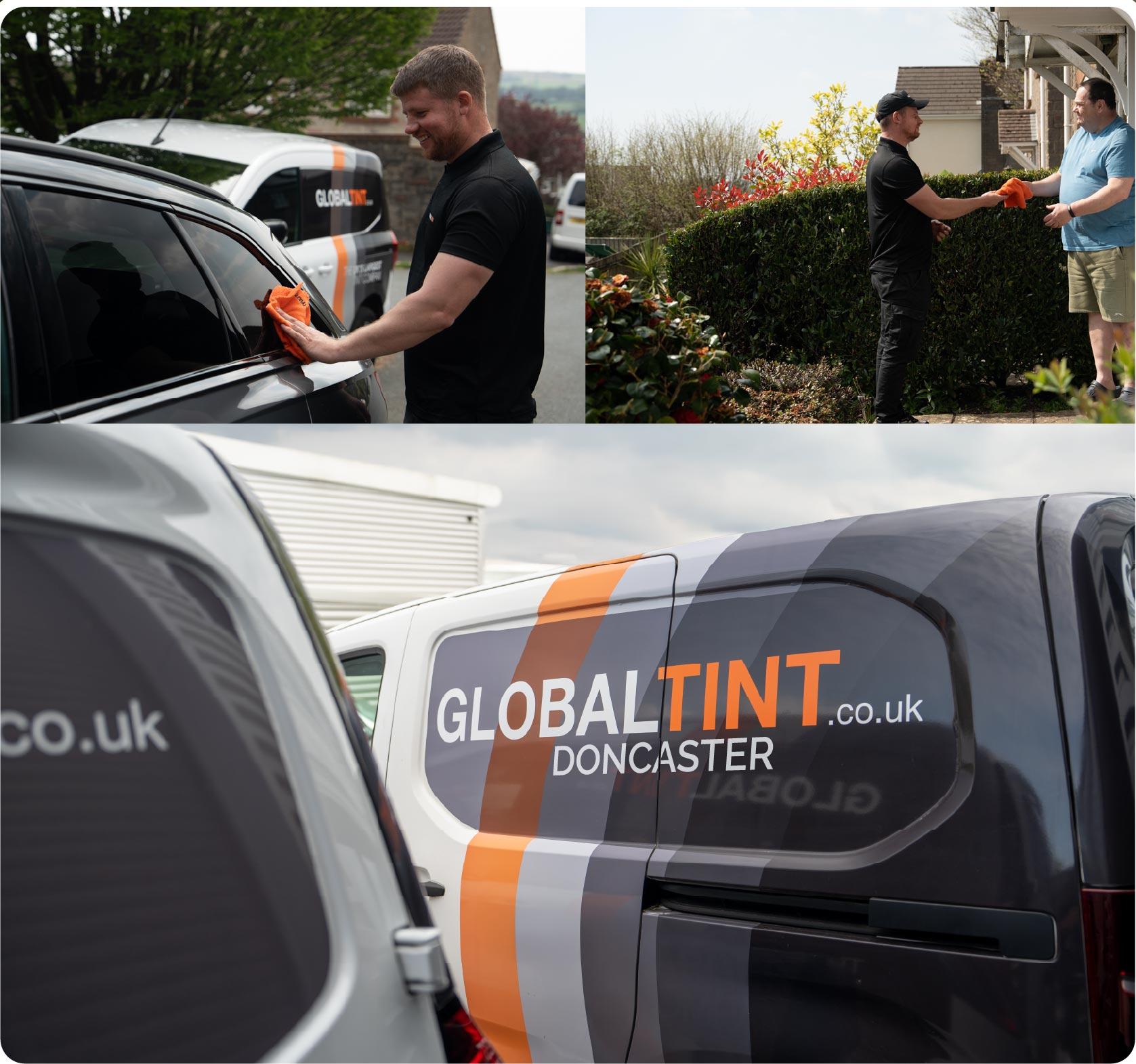 Mobile Window Tinting Expert Working in Doncaster
