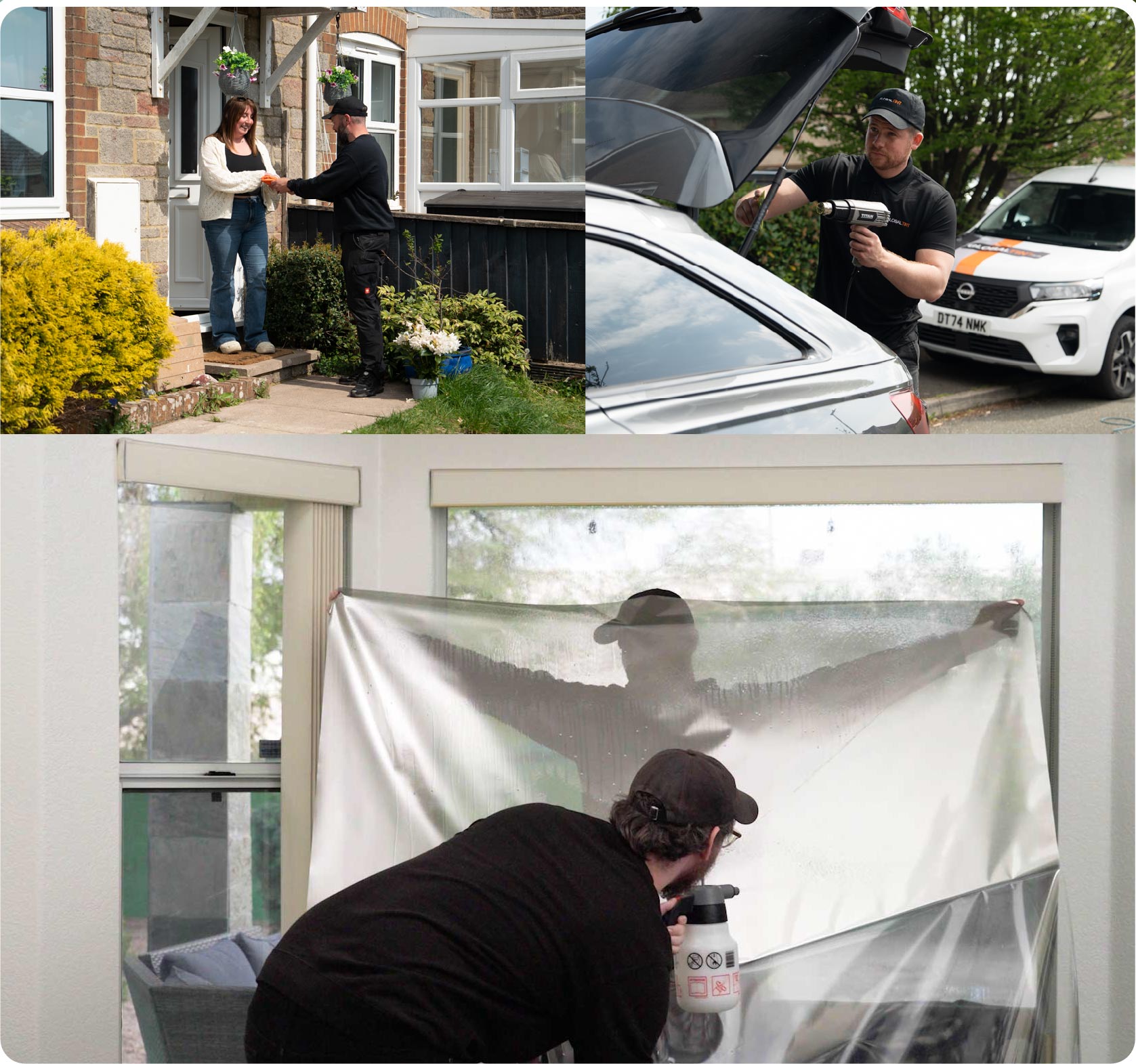 Home Window Film Expert Working in Droitwich