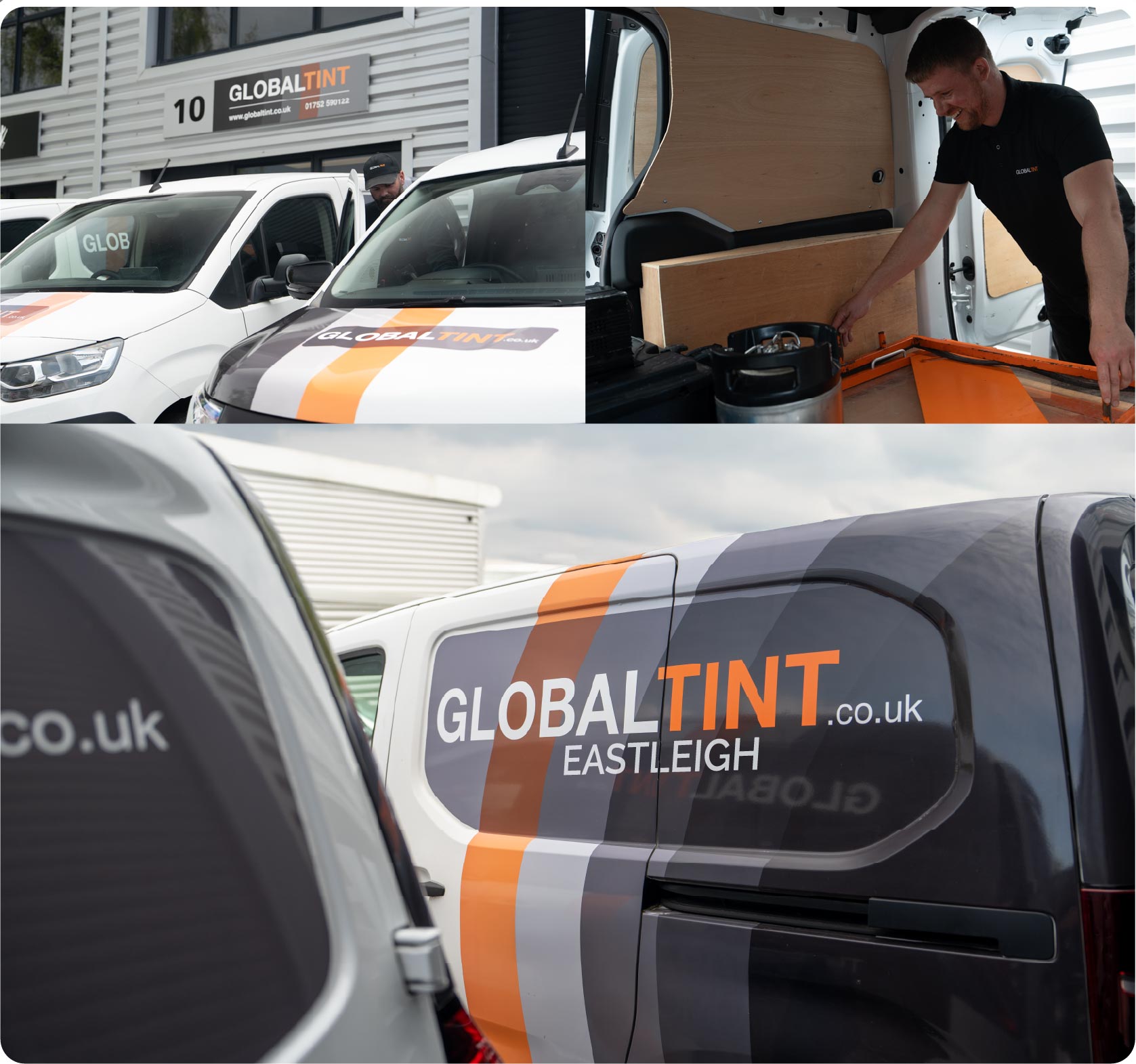 Mobile Window Tinting Expert Working in Eastleigh