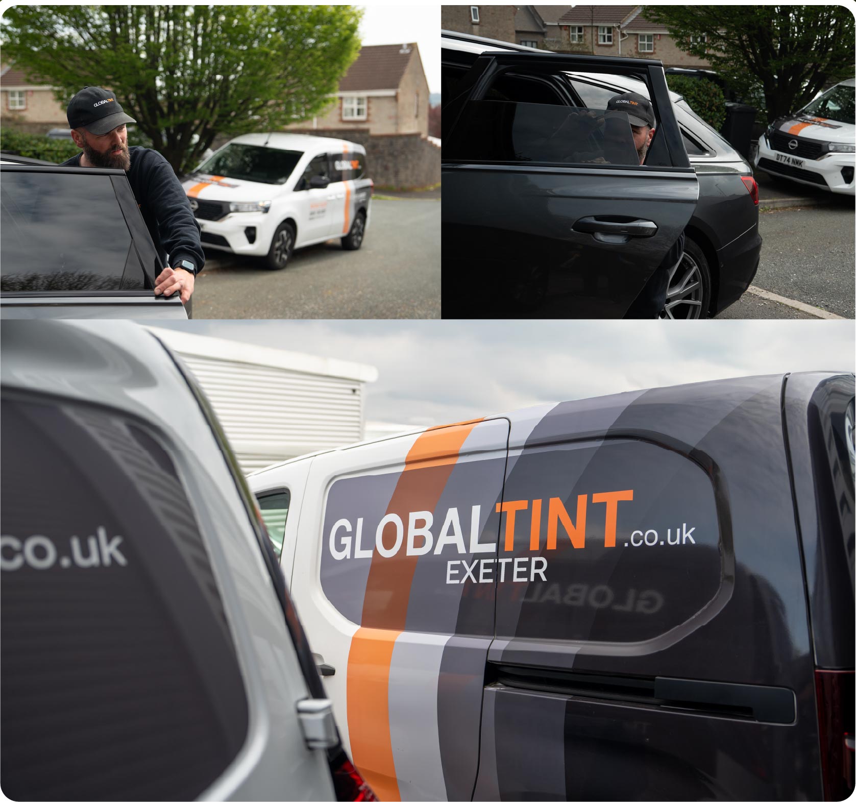 Window Tinting Expert Working in Exeter