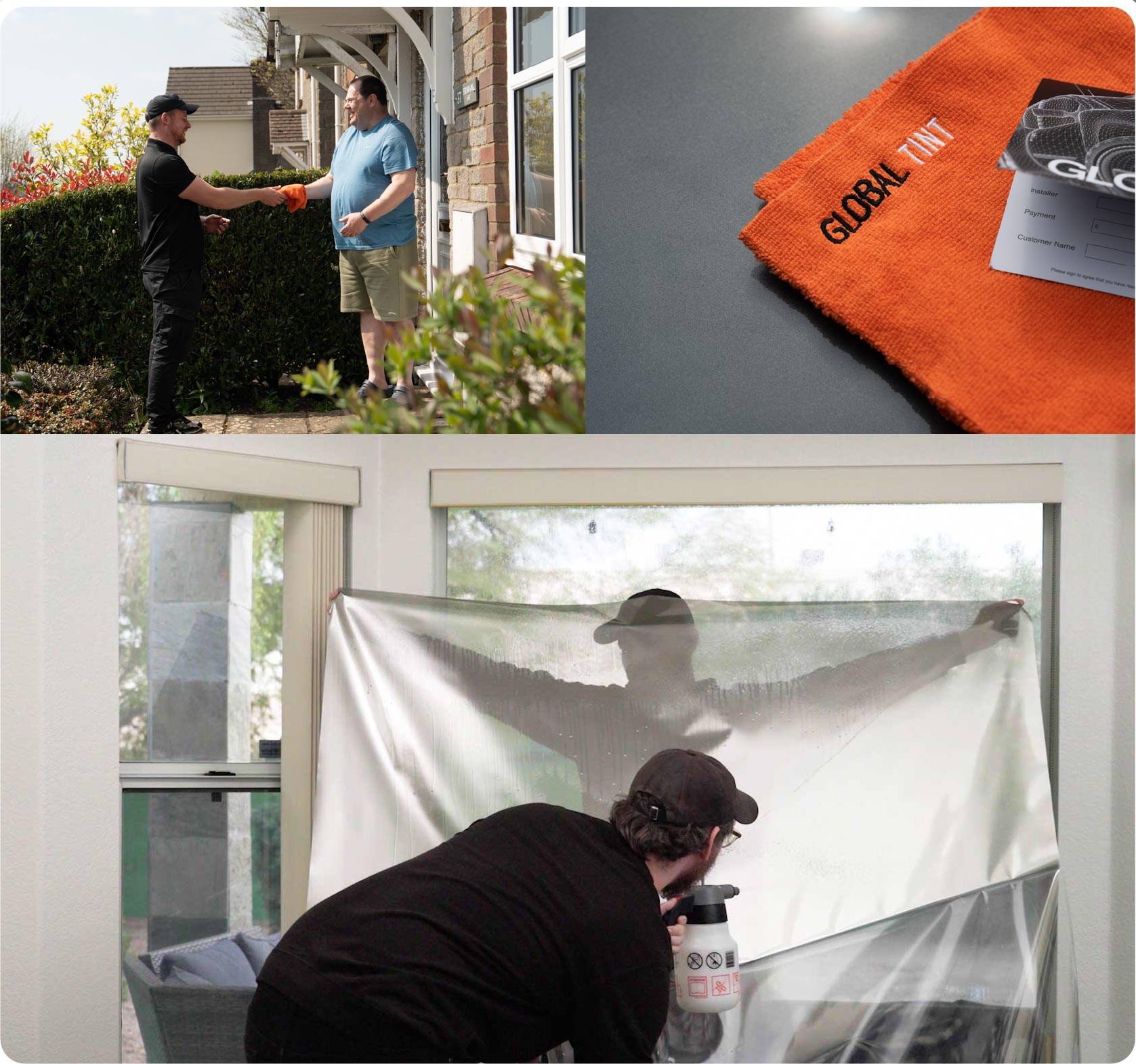 Home Window Film Expert Working in Fleet