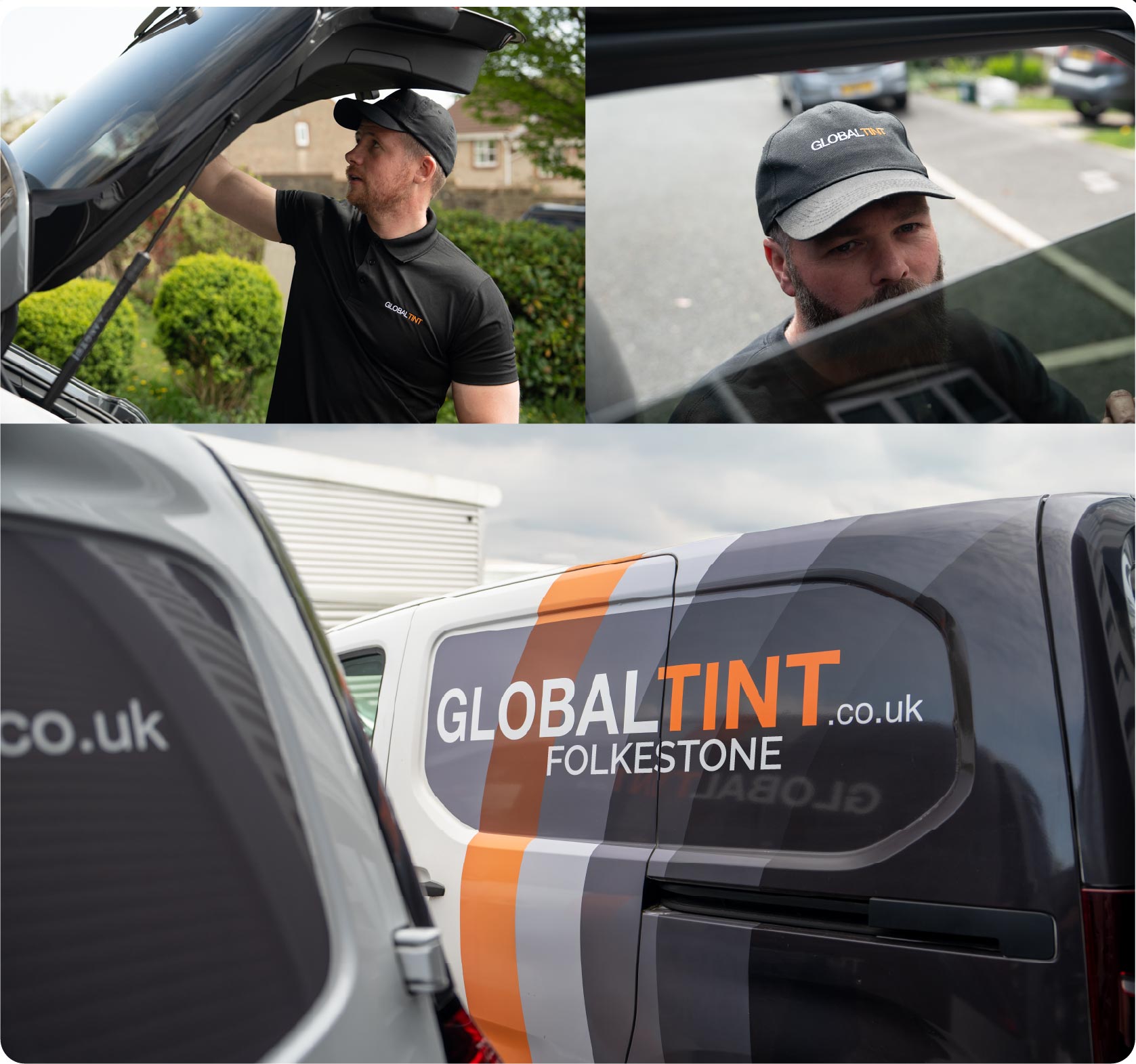Mobile Window Tinting Expert Working in Folkestone