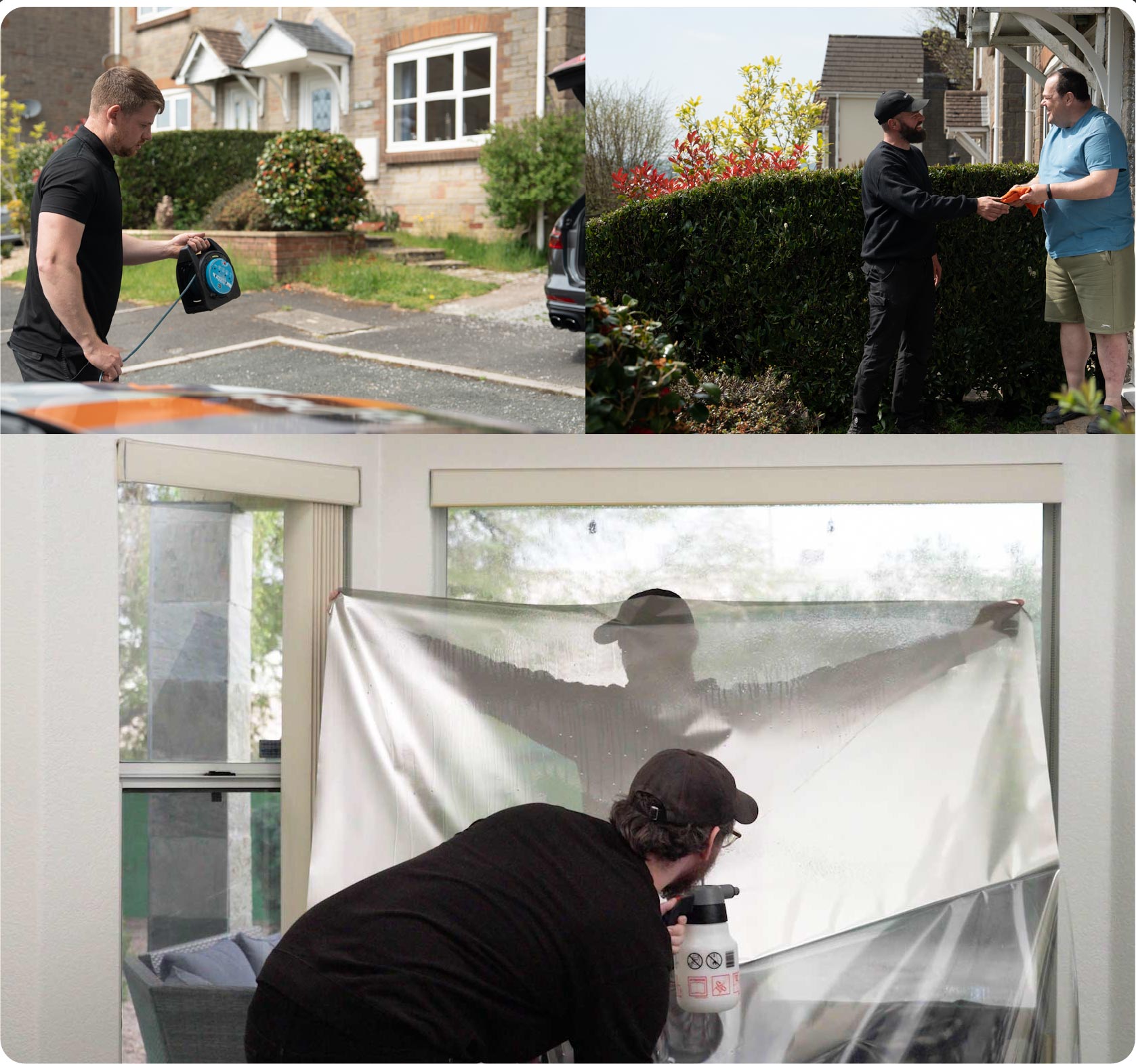 Home Window Film Expert Working in Glastonbury
