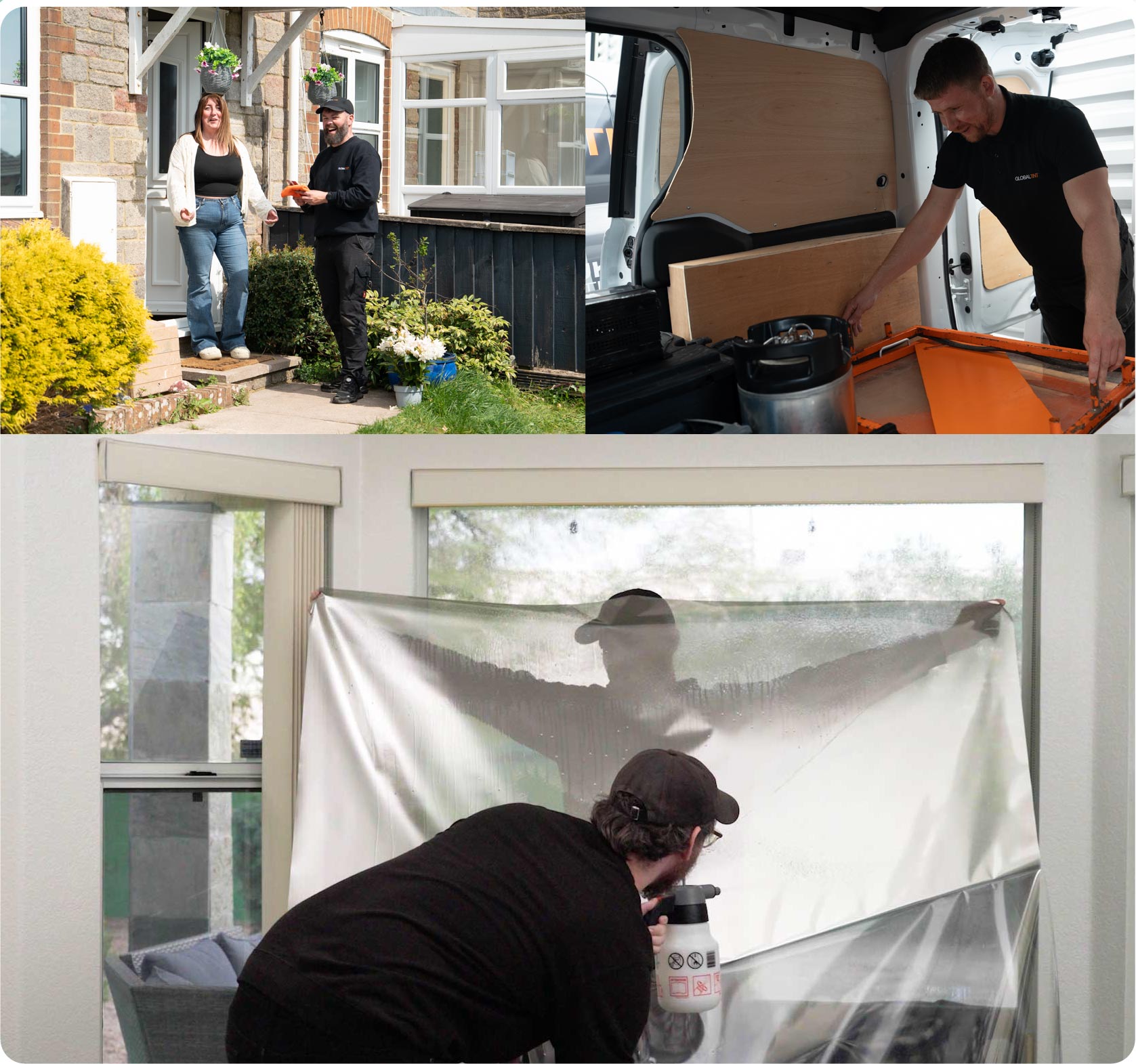 Home Window Film Expert Working in Gosport