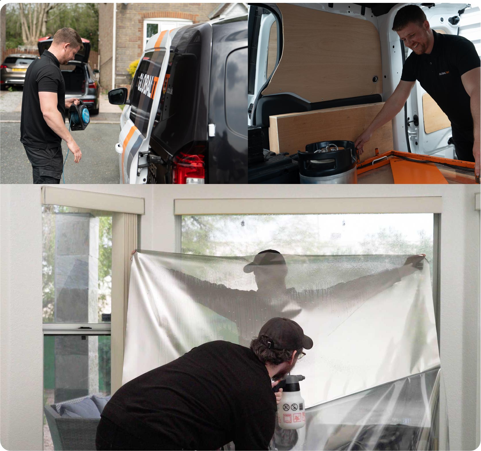 Home Window Film Expert Working in Guildford