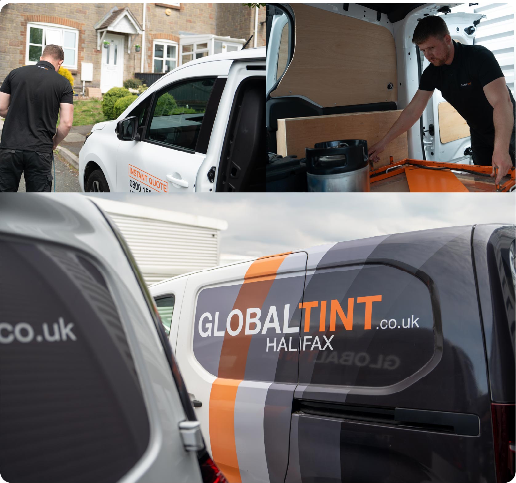 Mobile Window Tinting Expert Working in Halifax