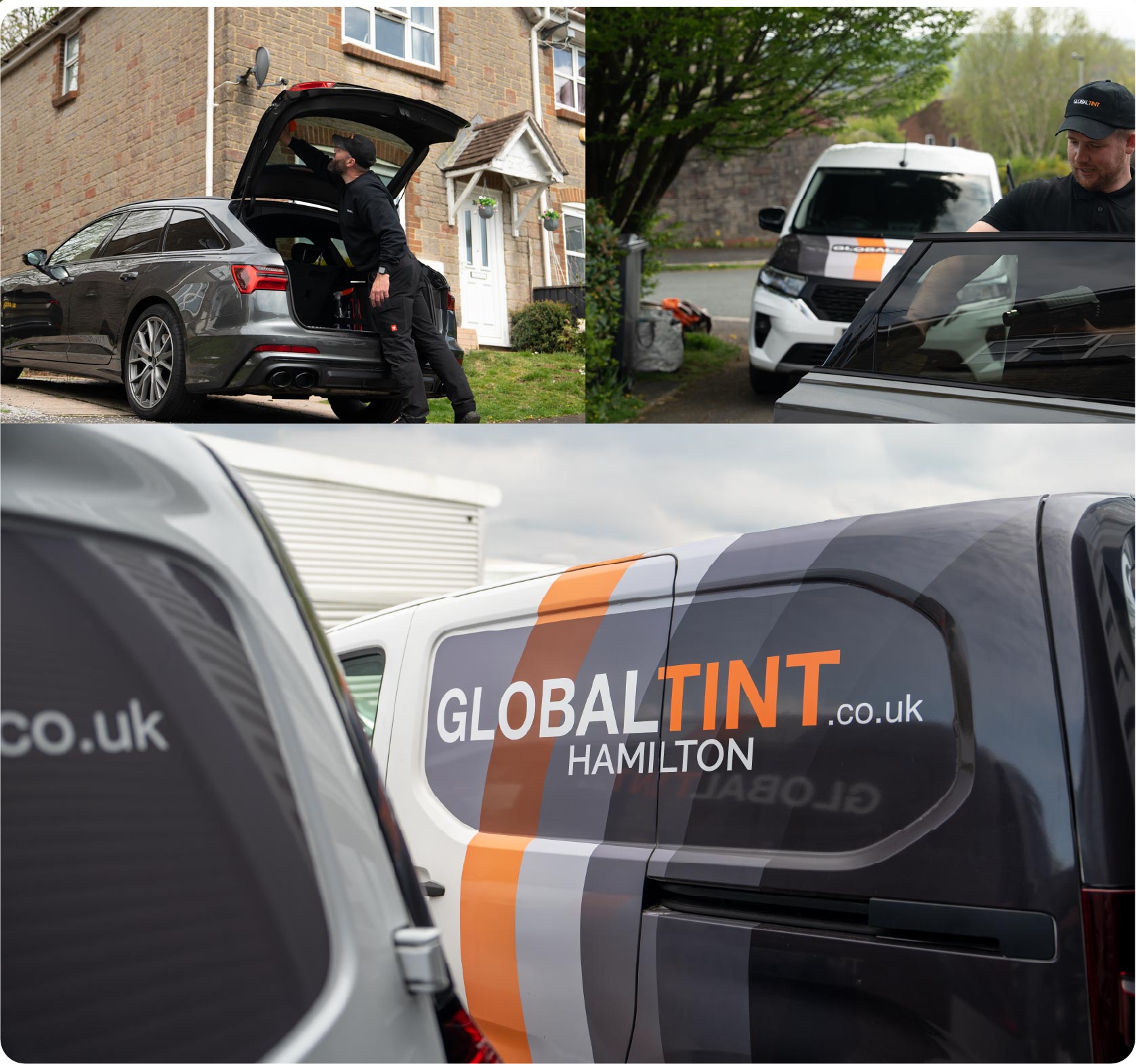 Mobile Window Tinting Expert Working in Hamilton
