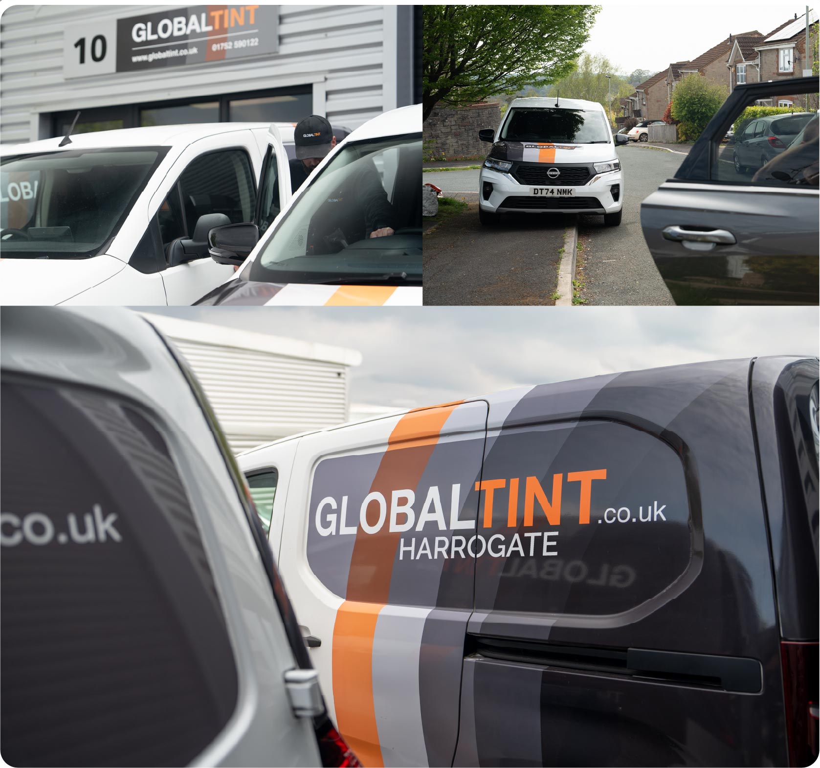 Mobile Window Tinting Expert Working in Harrogate