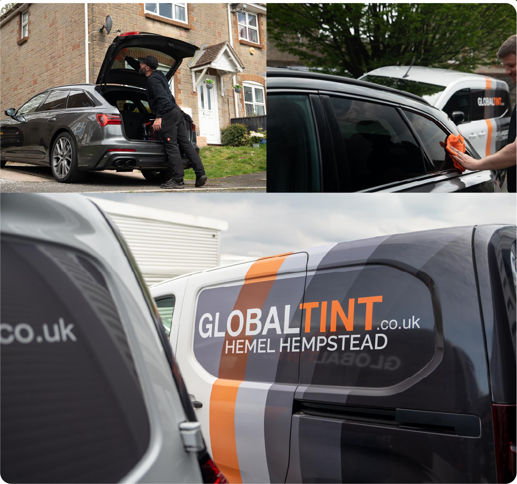 Mobile Window Tinting Expert Working in Hemel Hempstead