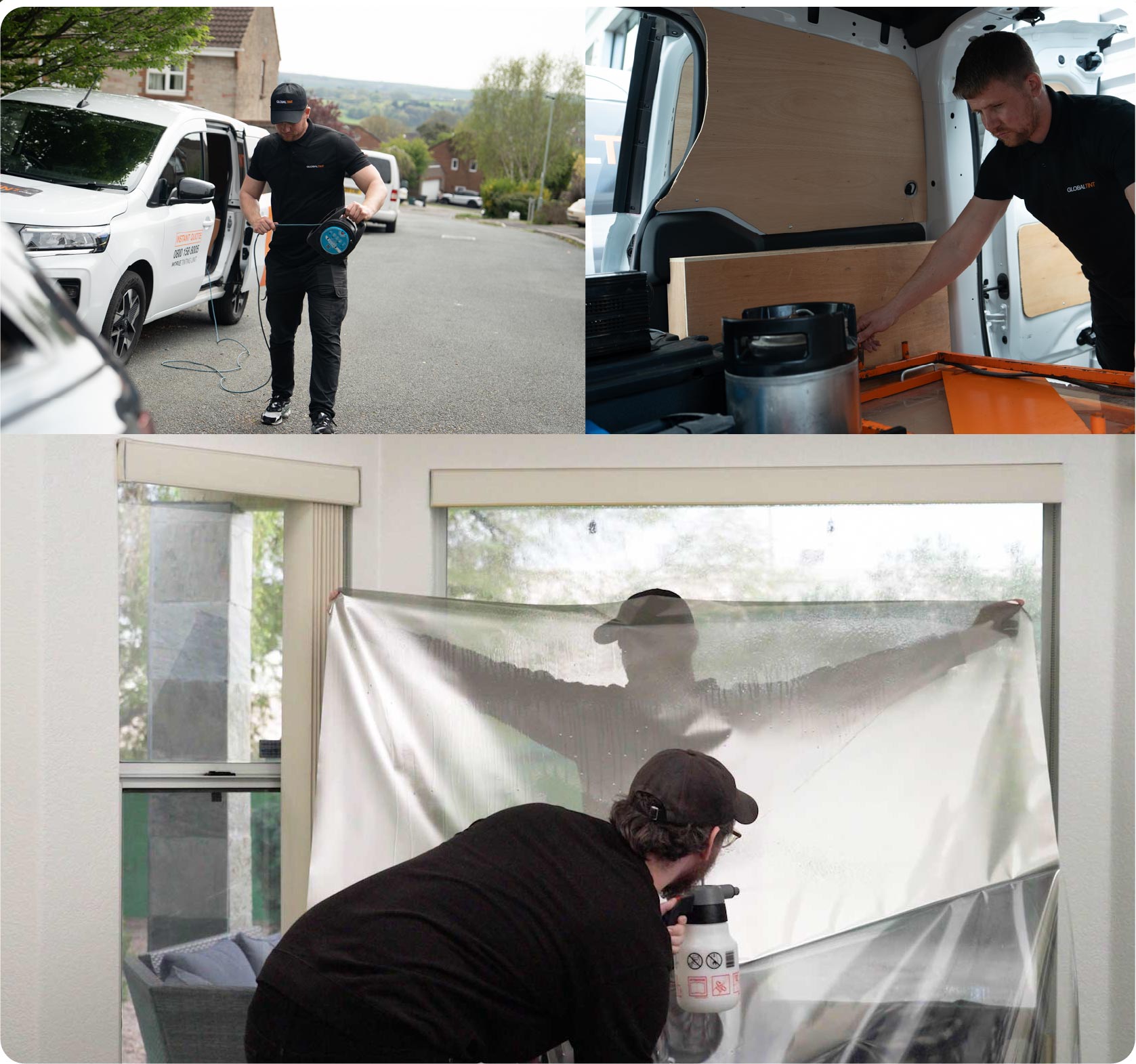 Home Window Film Expert Working in Heswall