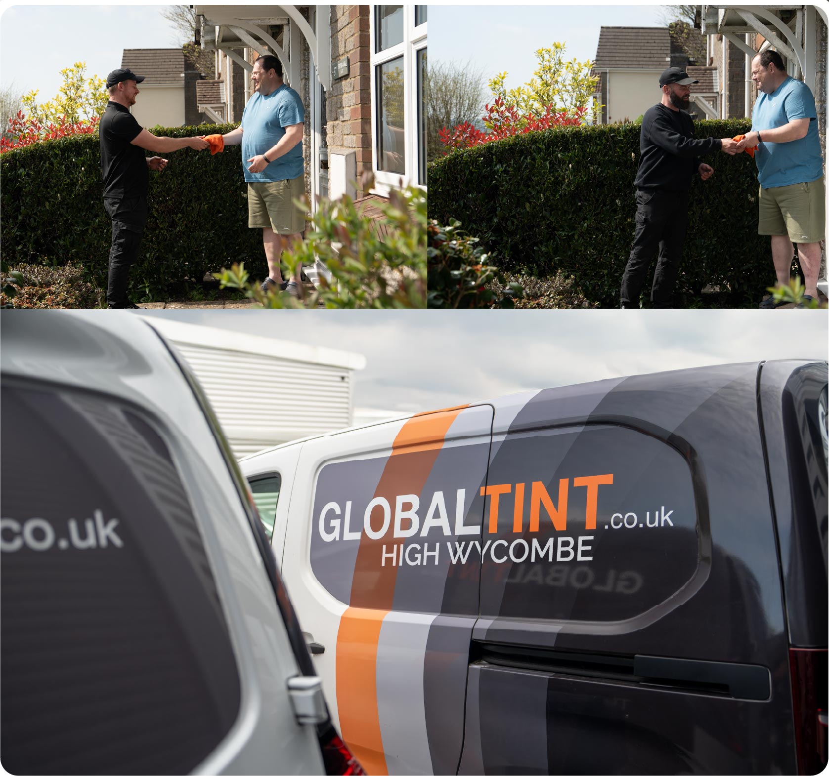 Mobile Window Tinting Expert Working in High Wycombe