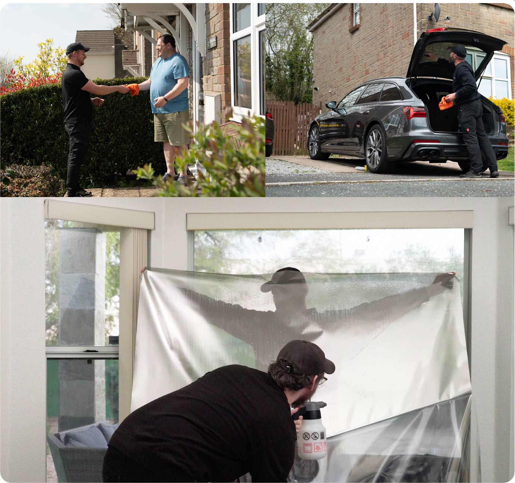 Home Window Film Expert Working in Huddersfield