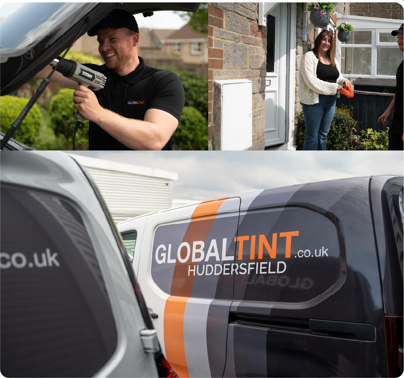 Mobile Window Tinting Expert Working in Huddersfield